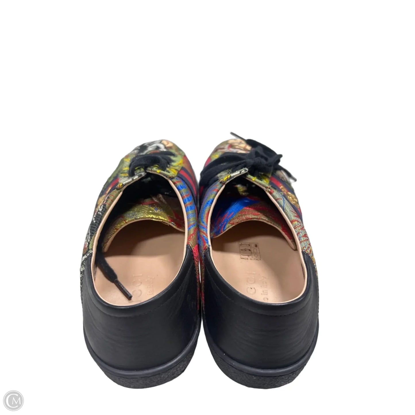 Shoes Luxury Designer By Gucci In Multi-colored, Size: 10