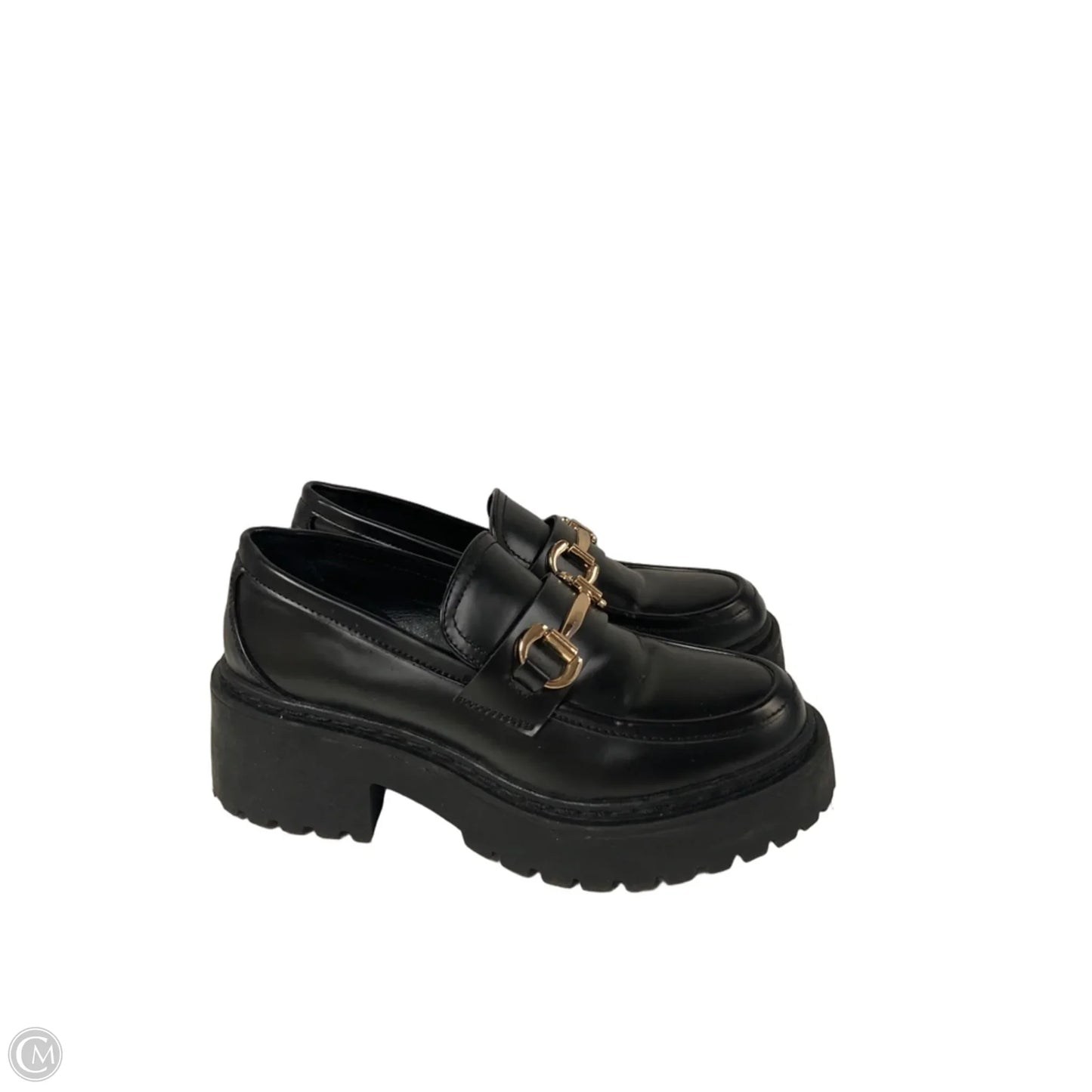 Shoes Heels Platform By Steve Madden In Black, Size: 7