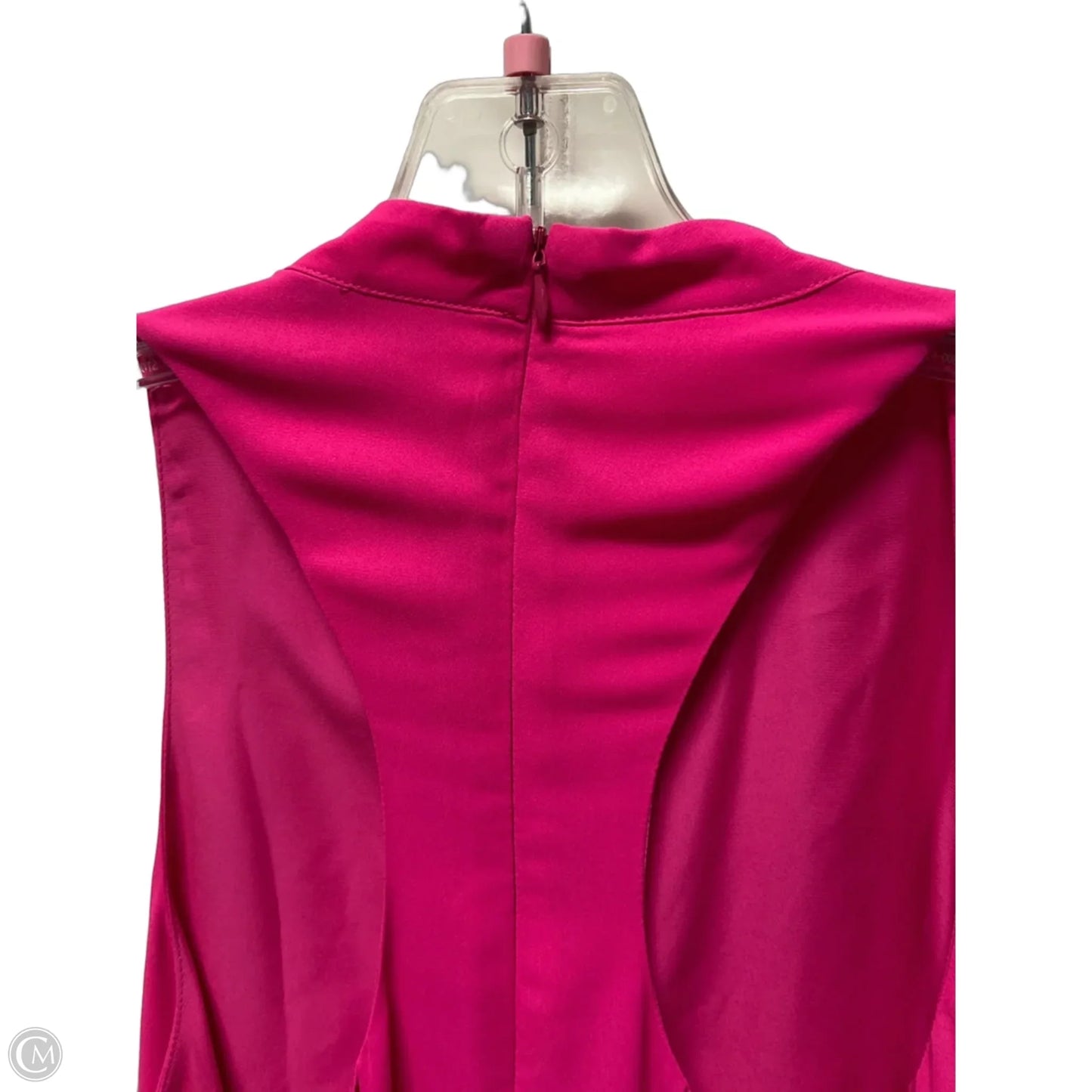 Dress Casual Midi By Naked Zebra In Pink, Size: M