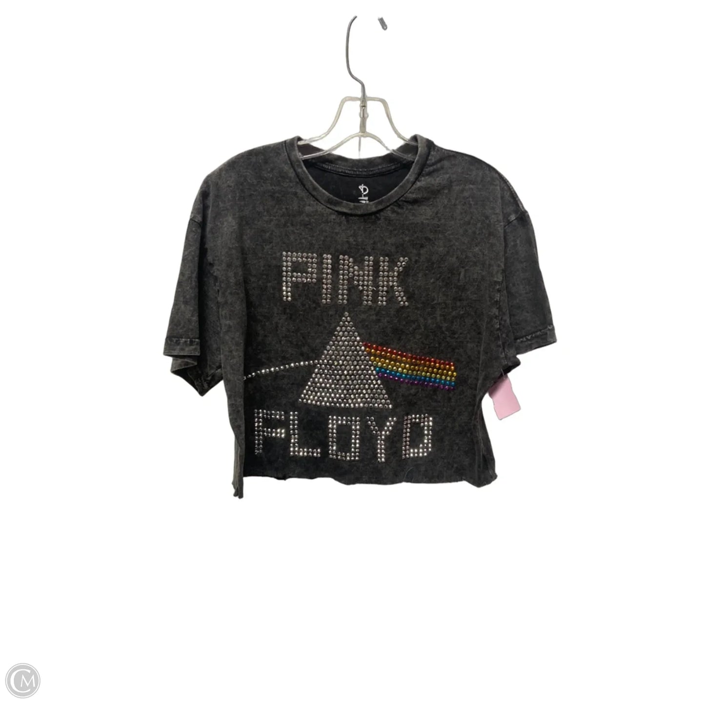 Top Short Sleeve By Clothes Mentor In Grey, Size: M