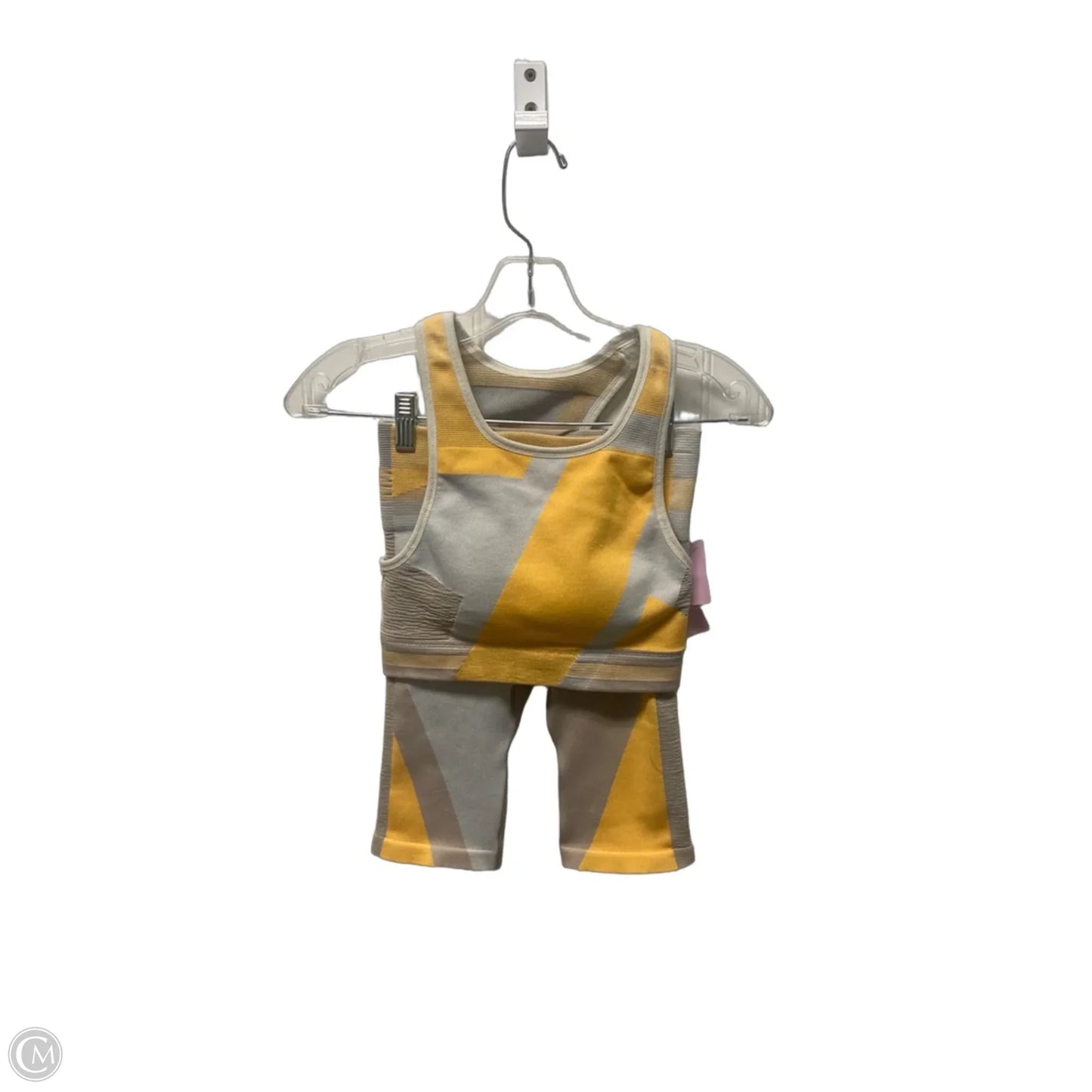 Athletic Shorts By Nike In Yellow, Size: S