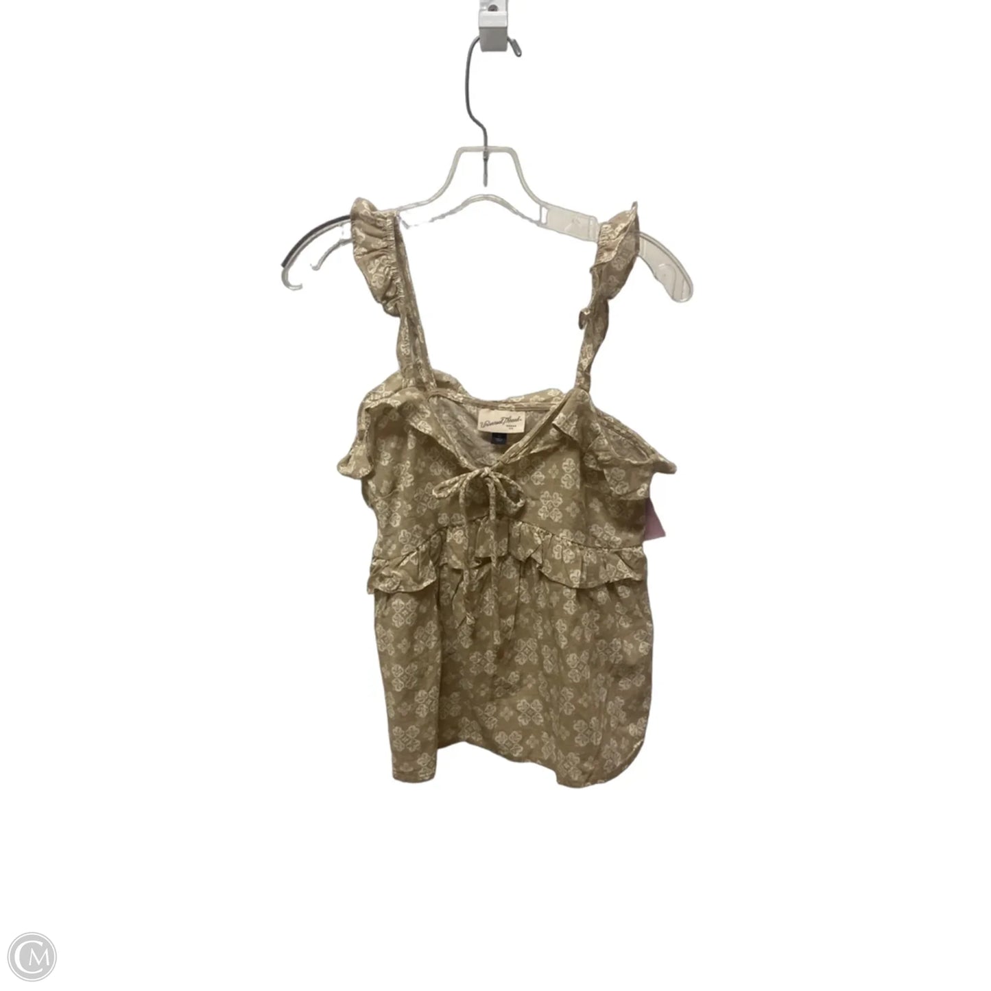 Top Sleeveless By Universal Thread In Brown, Size: Xs