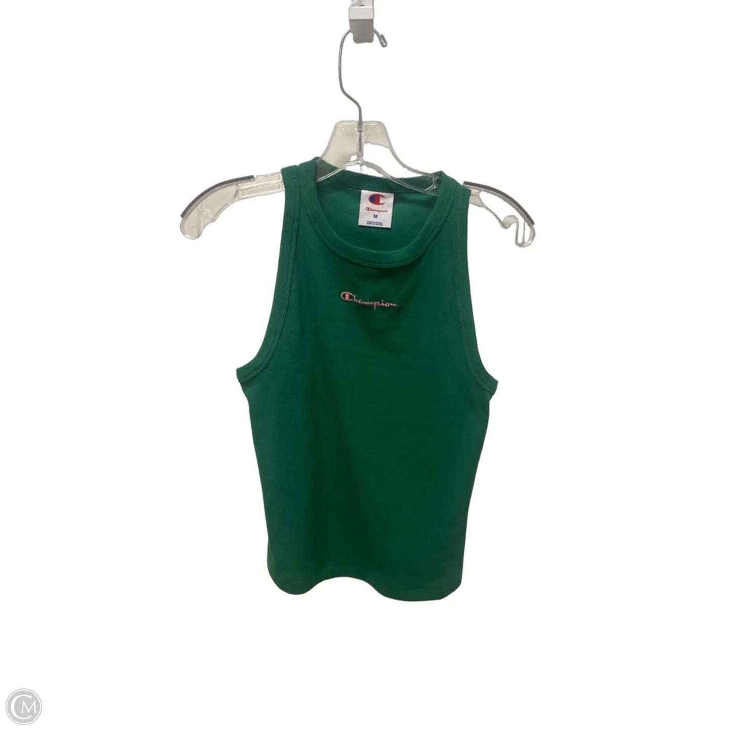Athletic Tank Top By Champion In Green, Size: M