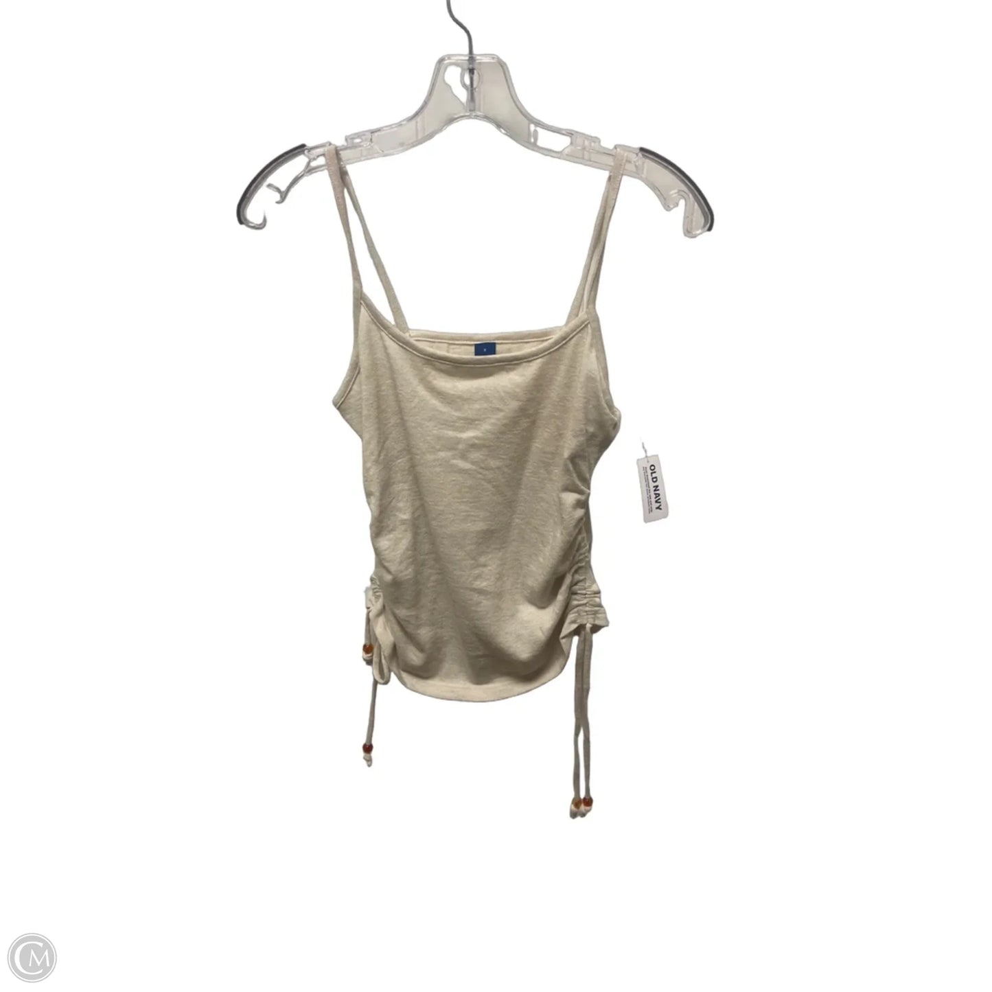 Top Sleeveless By Old Navy In Cream, Size: S