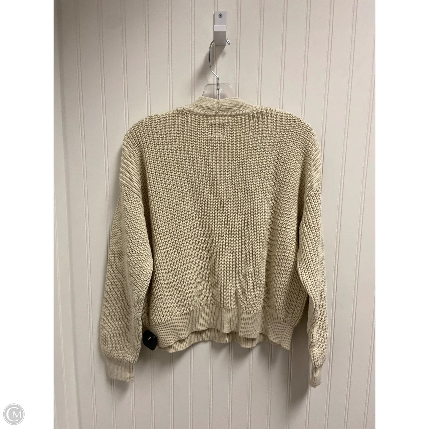 Sweater By Gap In Cream, Size: M