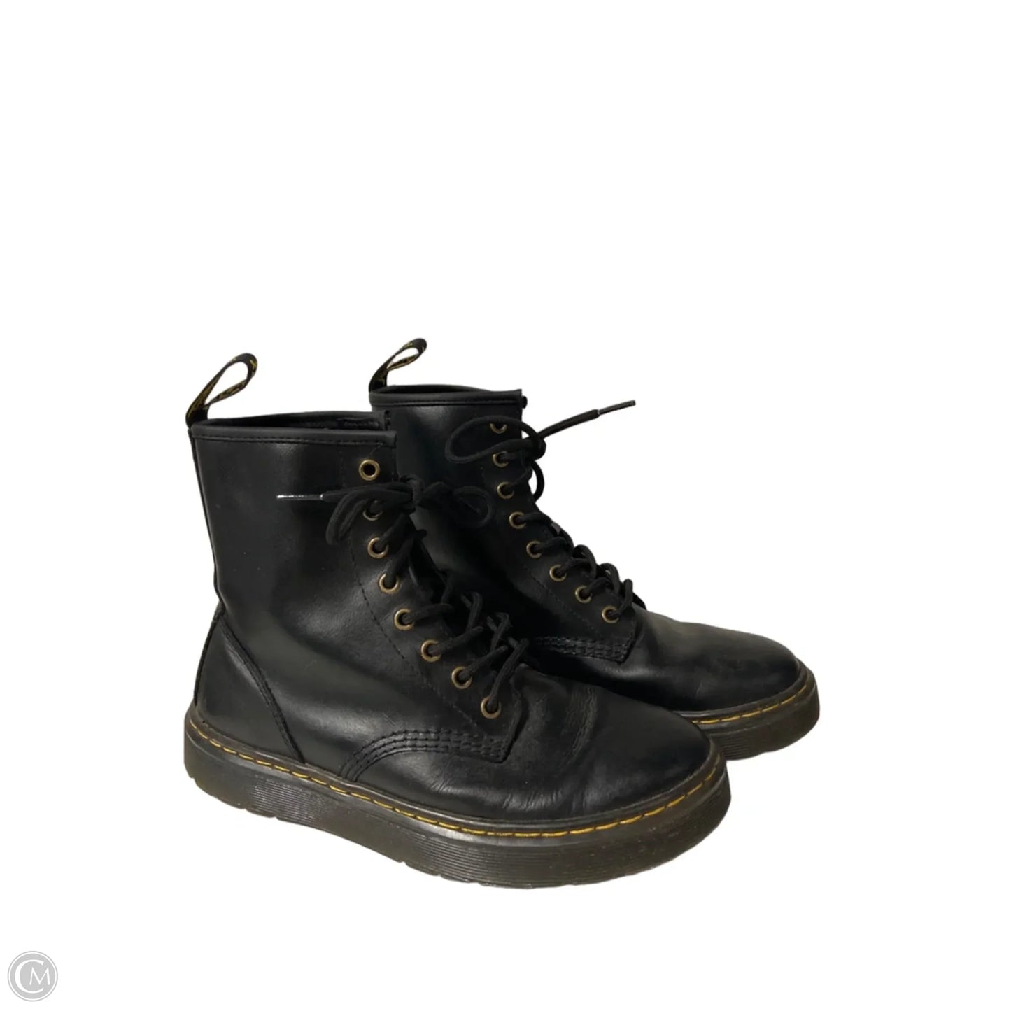 Boots Combat By Dr Martens In Black, Size: 7