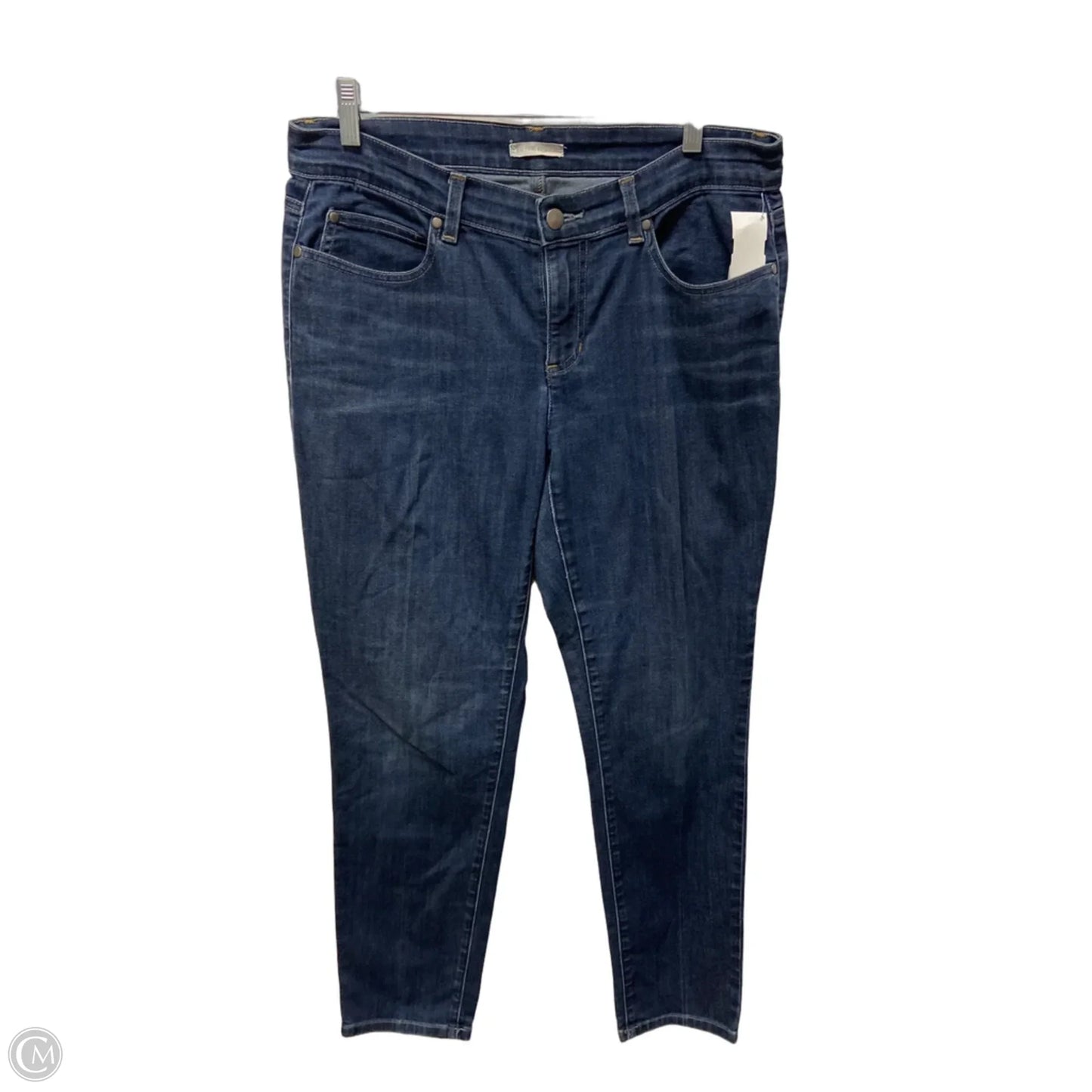 Jeans Skinny By Eileen Fisher In Blue, Size: 8