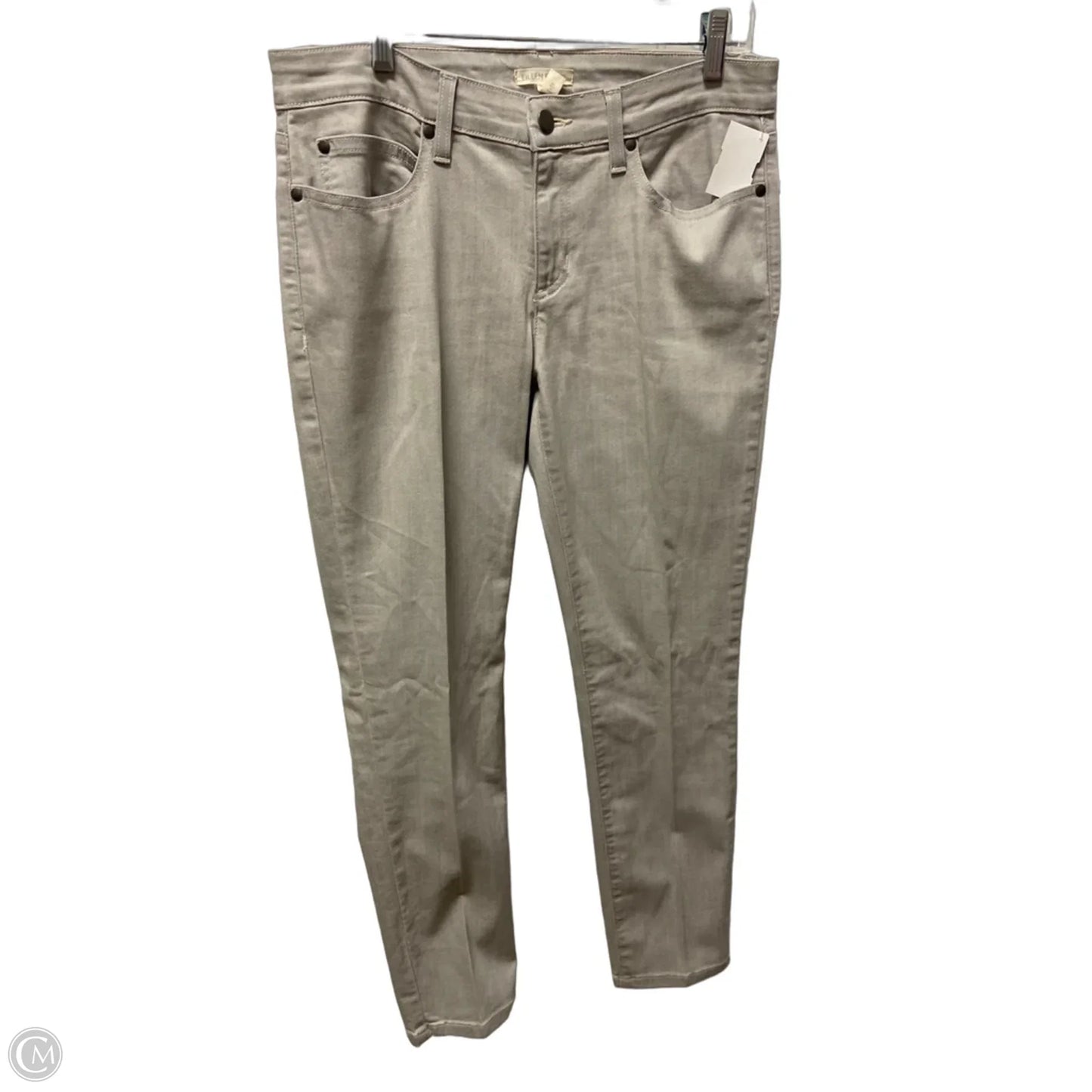 Jeans Skinny By Eileen Fisher In Grey, Size: 8