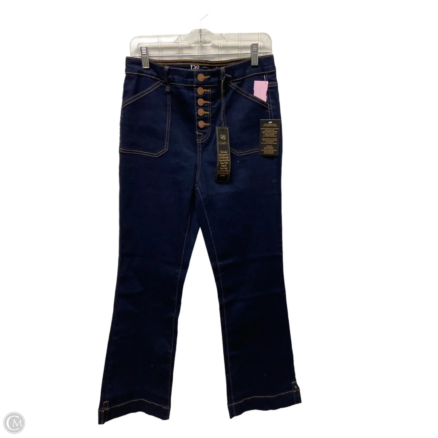Jeans Boot Cut By Dg2 In Blue Denim, Size: 8