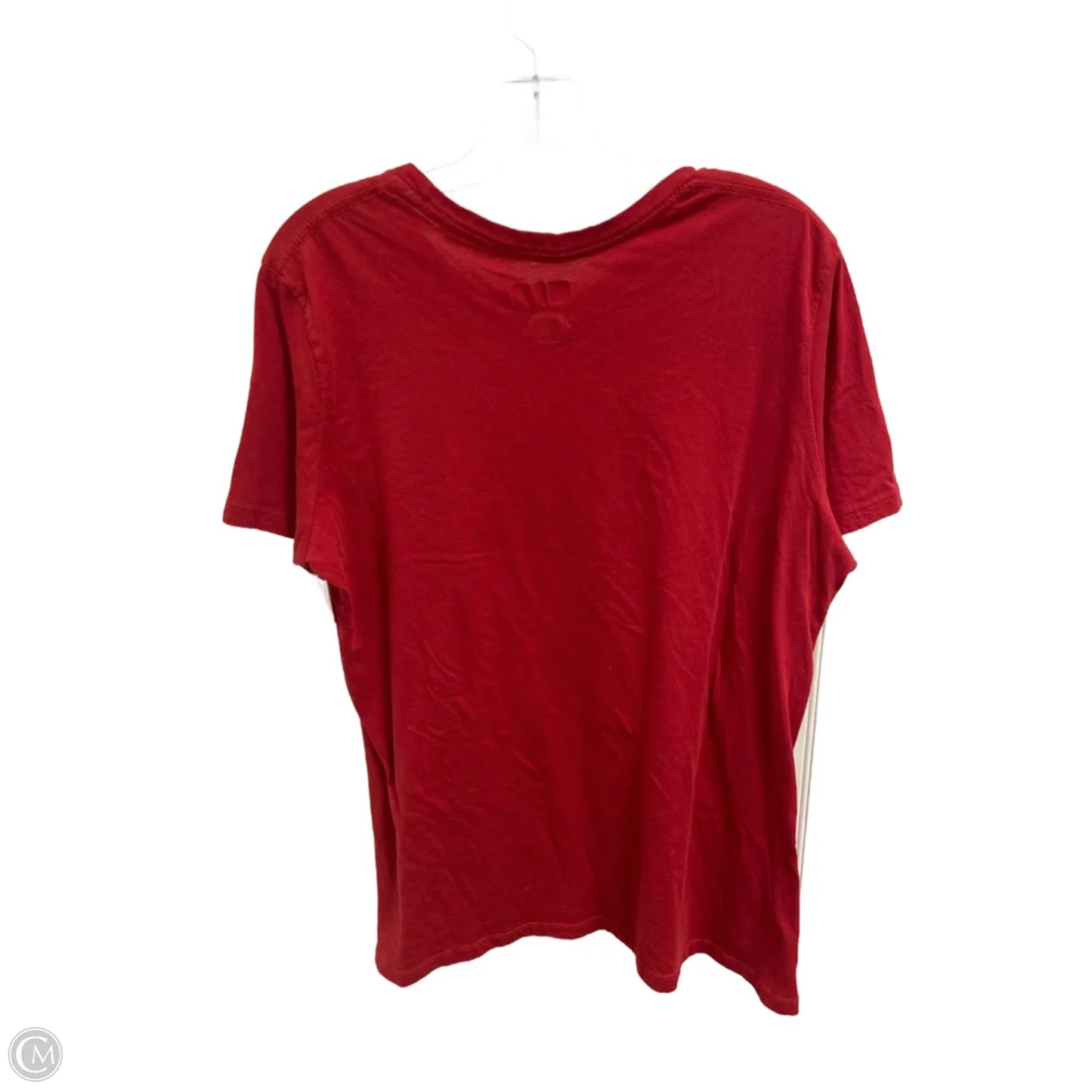 Top Short Sleeve By Nfl In Red, Size: Xl
