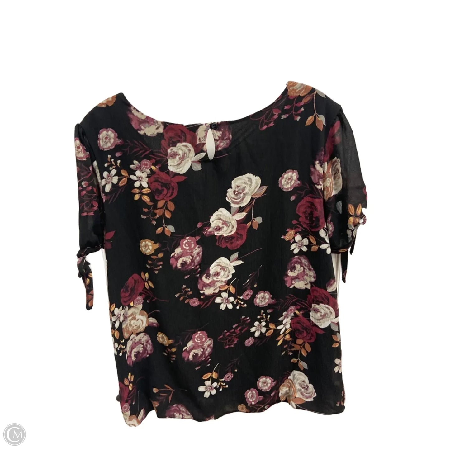 Top Short Sleeve By Clothes Mentor In Purple, Size: L