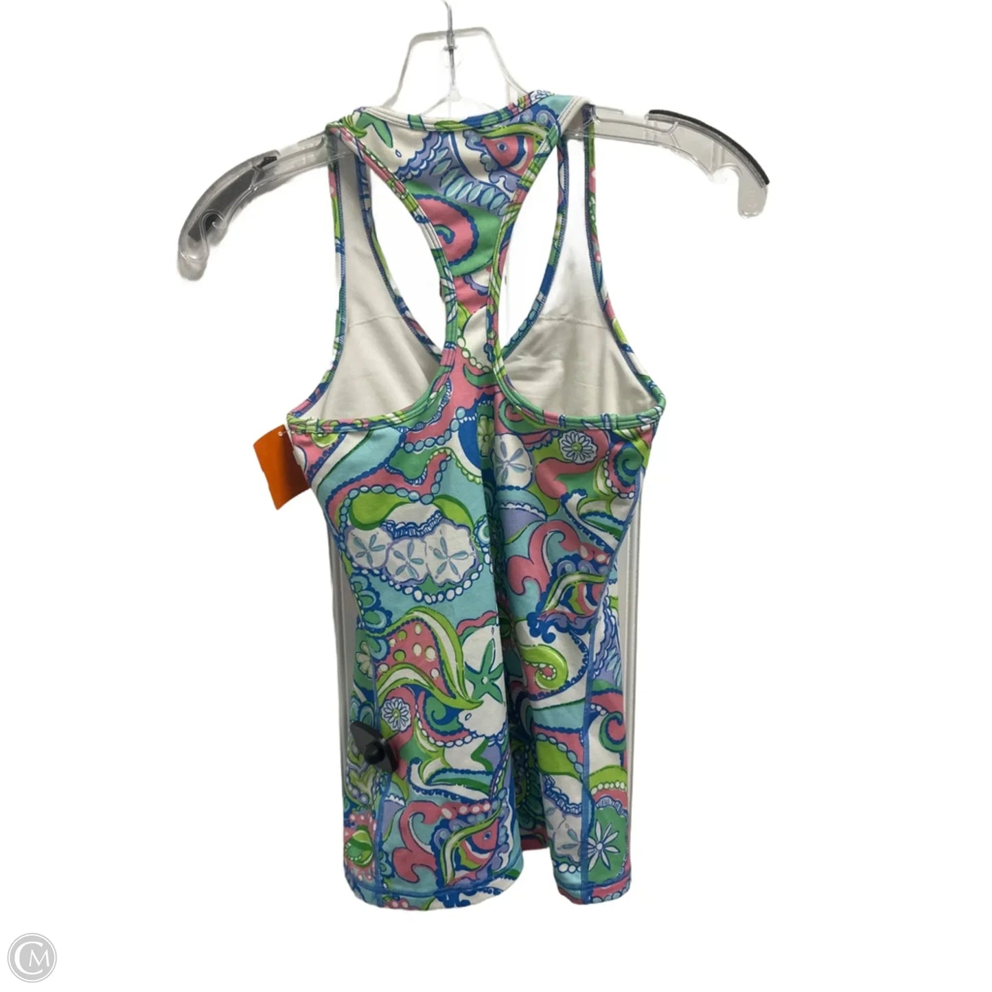 Tank Top Designer By Lilly Pulitzer In Blue & Green, Size: Xs