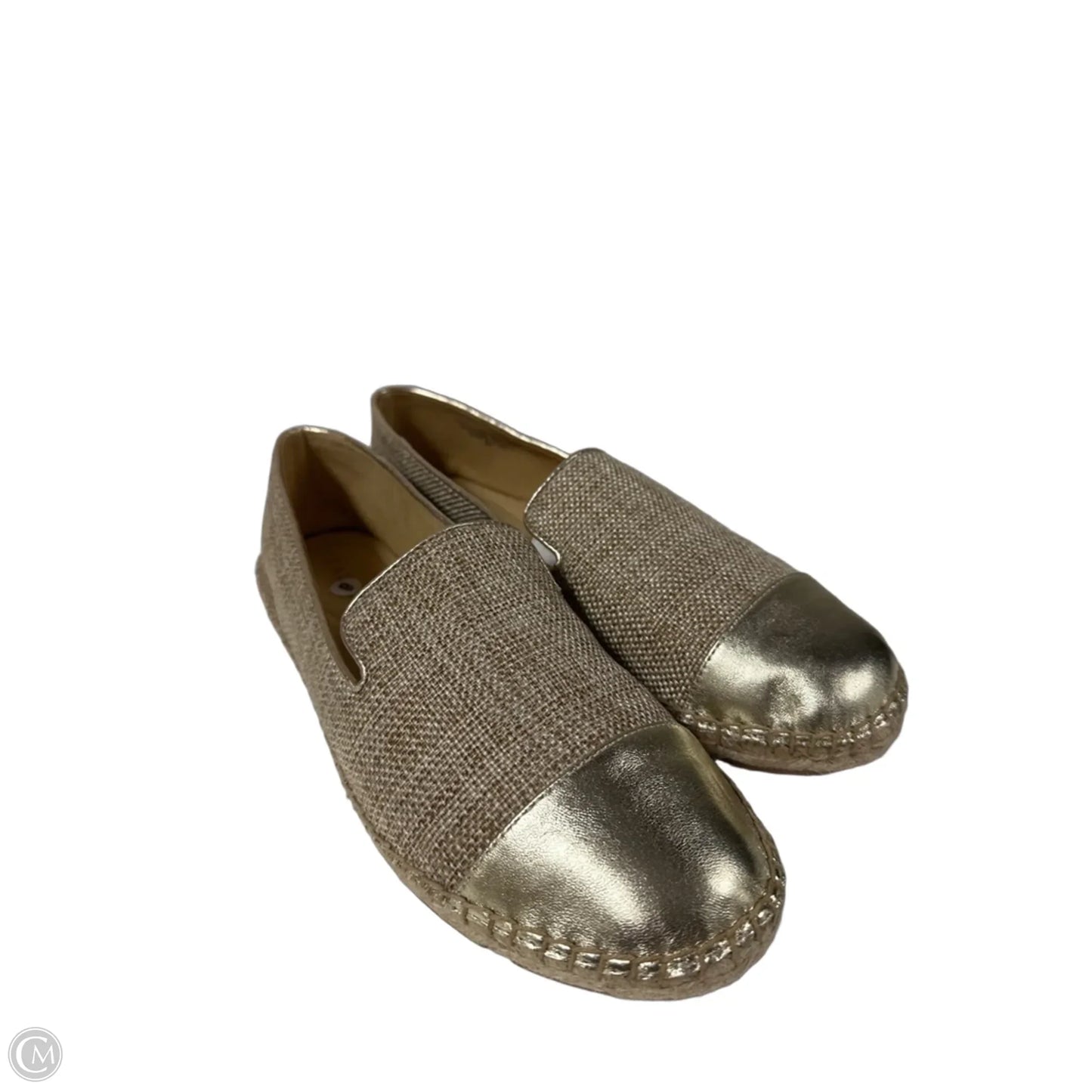 Shoes Flats By Talbots In Gold, Size: 8