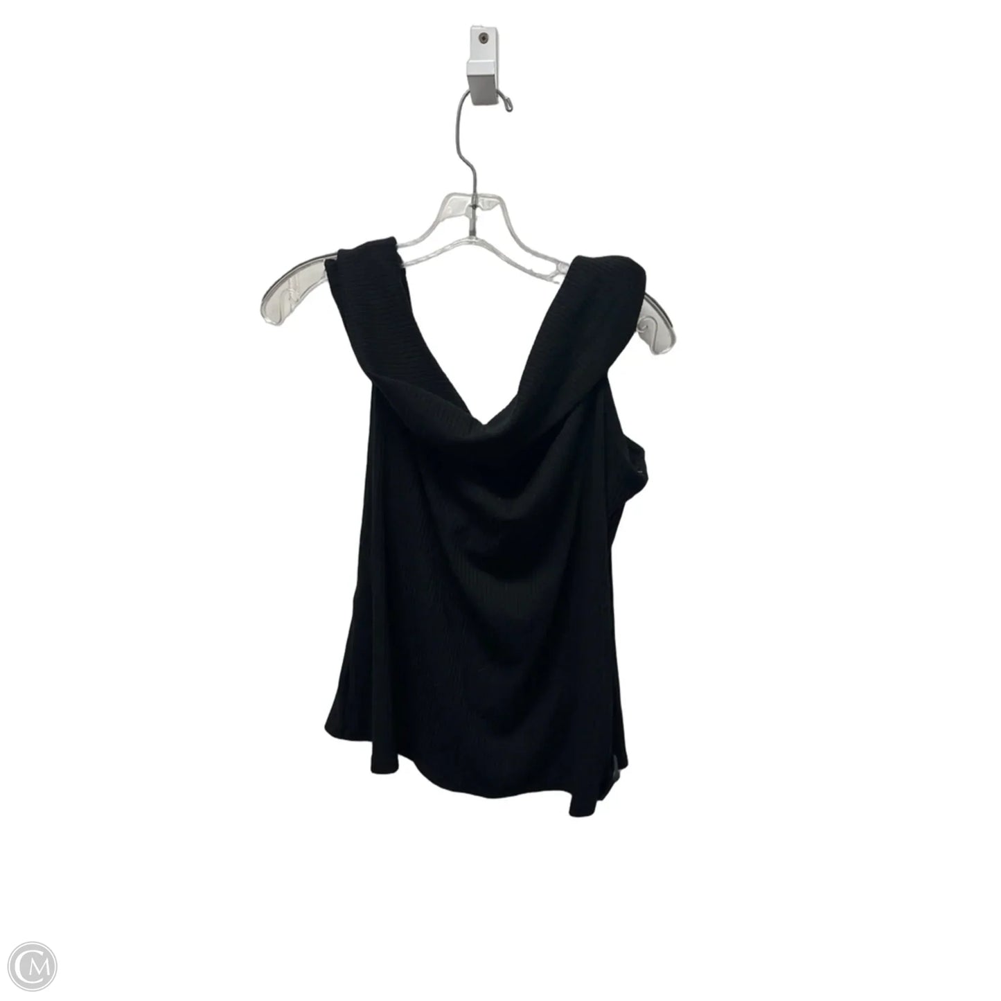 Top Sleeveless By A New Day In Black, Size: 1x