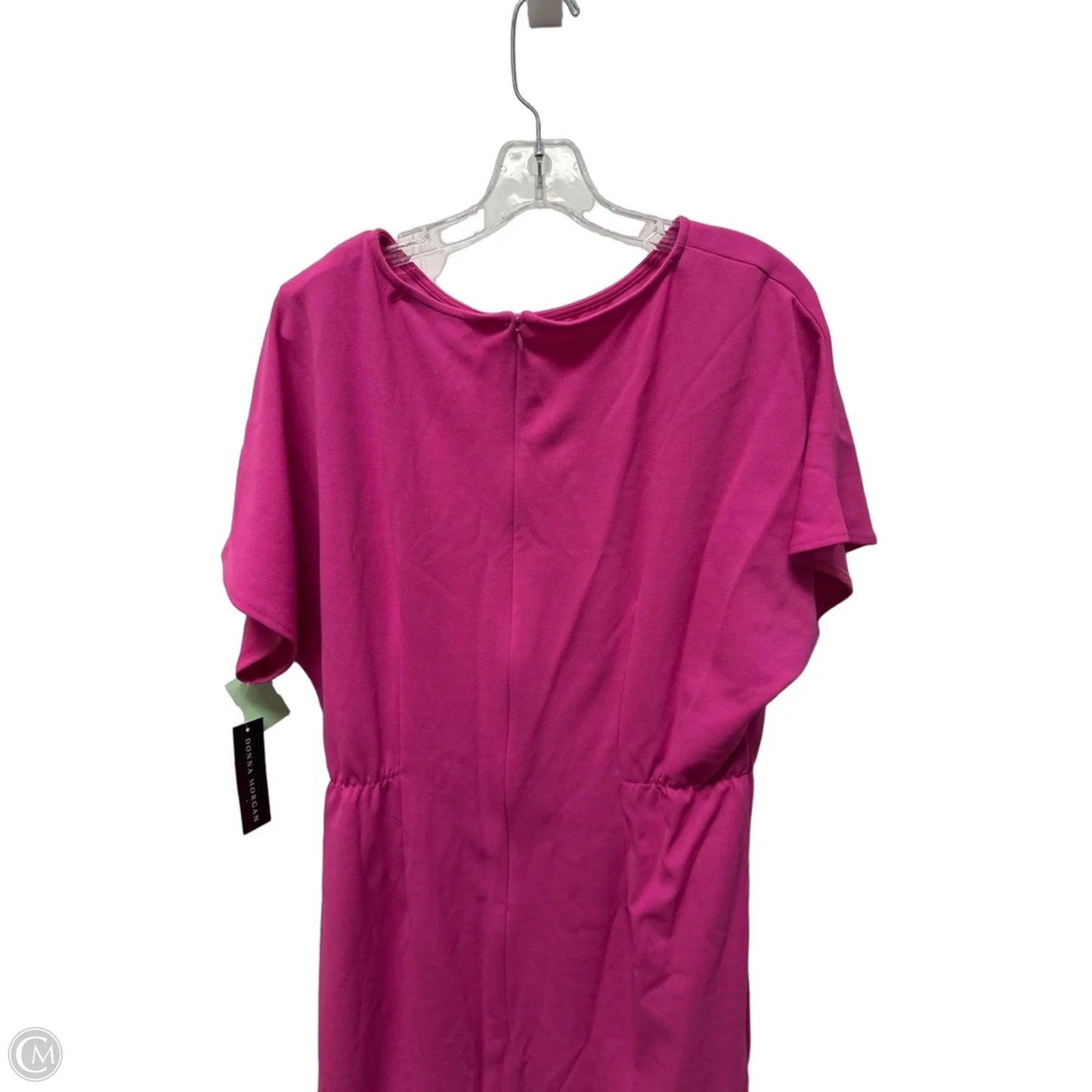 Dress Casual Midi By Donna Morgan In Pink, Size: Xl