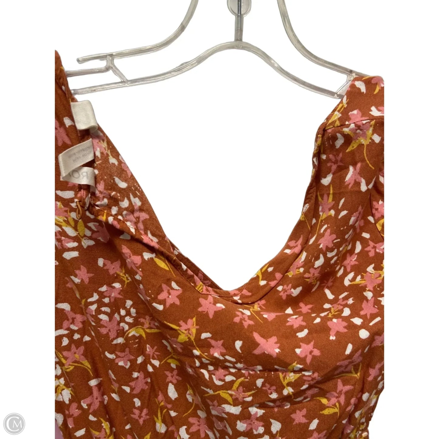 Dress Casual Midi By Roxy In Brown, Size: Xs