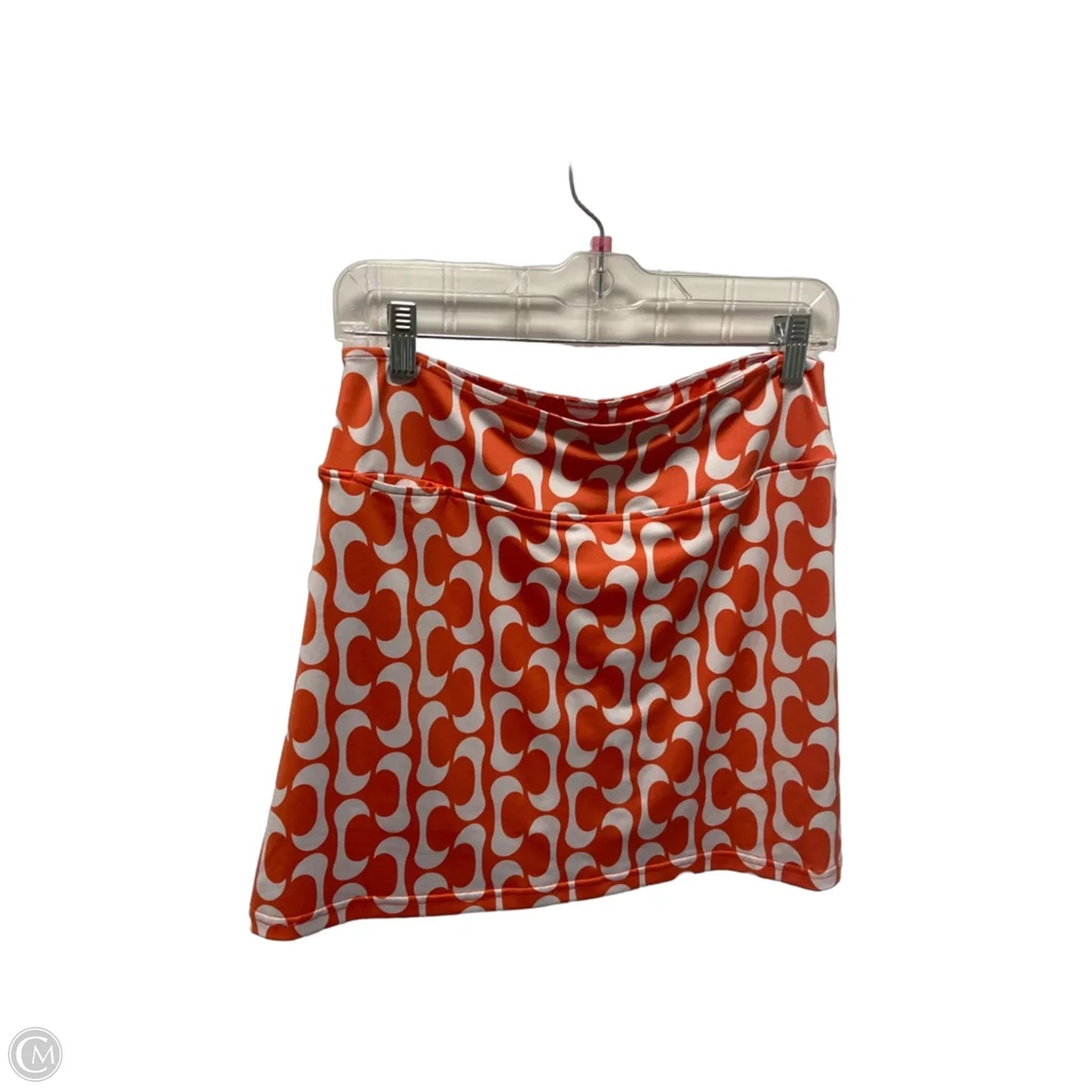 Athletic Skort By Clothes Mentor In Orange, Size: M