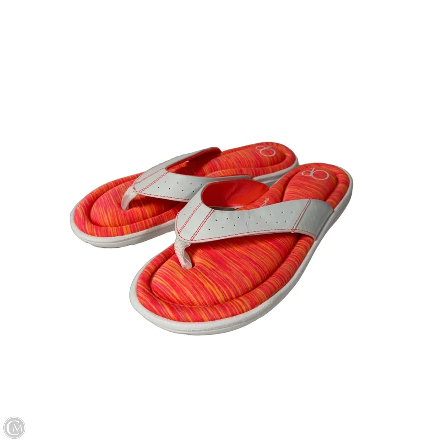Sandals Flip Flops By Op In Orange, Size: 9