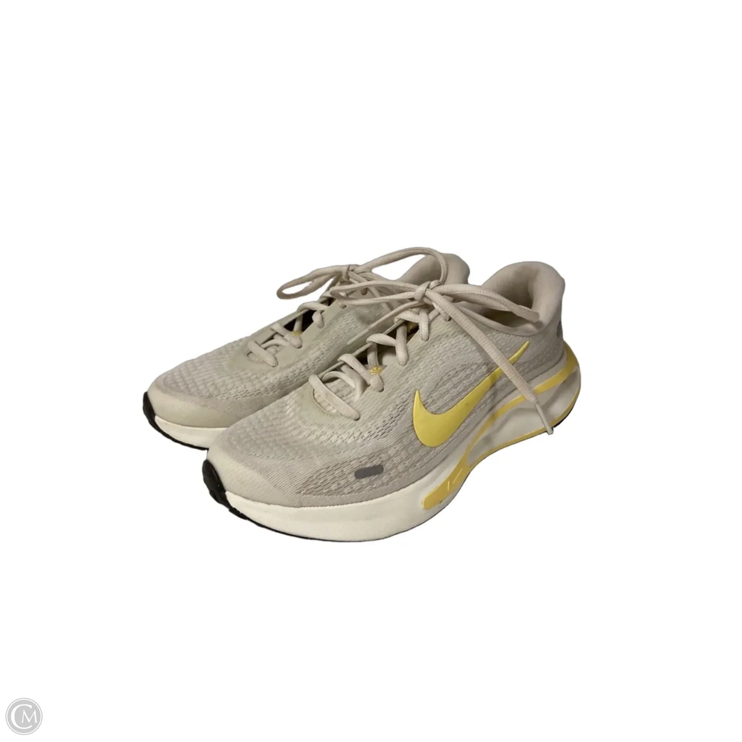 Shoes Athletic By Nike In Yellow, Size: 6.5
