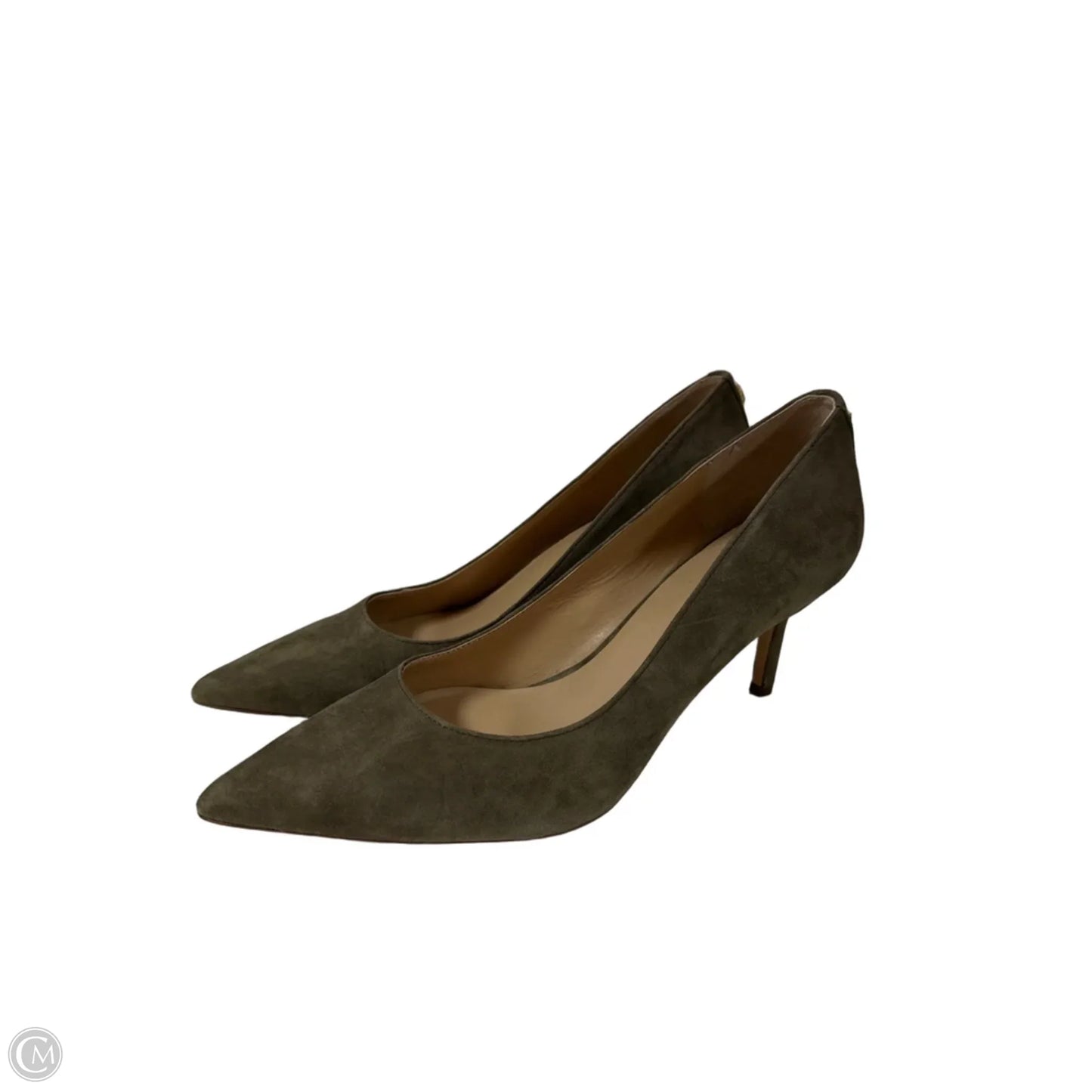 Sandals Heels Kitten By Lauren By Ralph Lauren In Green, Size: 9