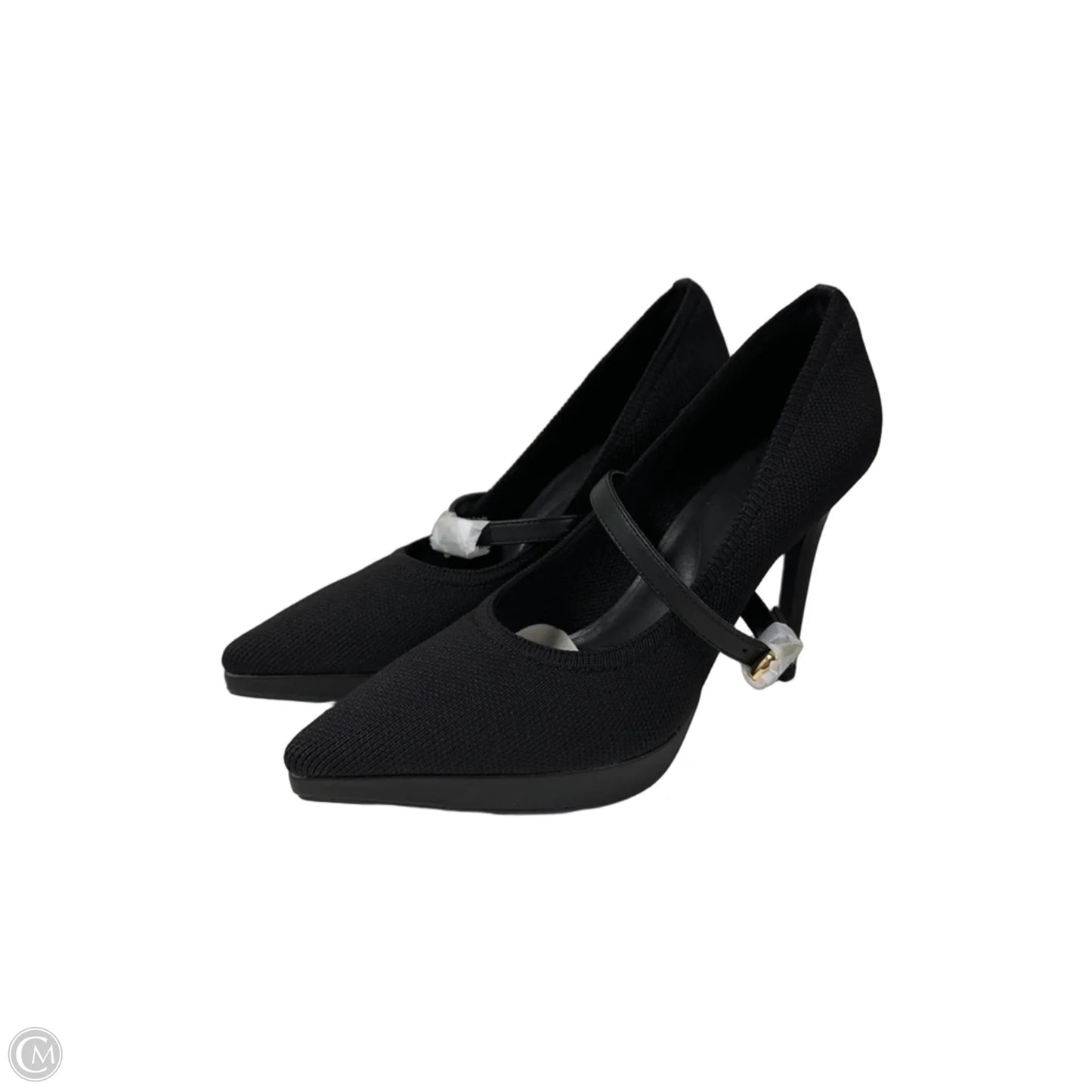 Sandals Heels Kitten By Cosy Island In Black, Size: 7