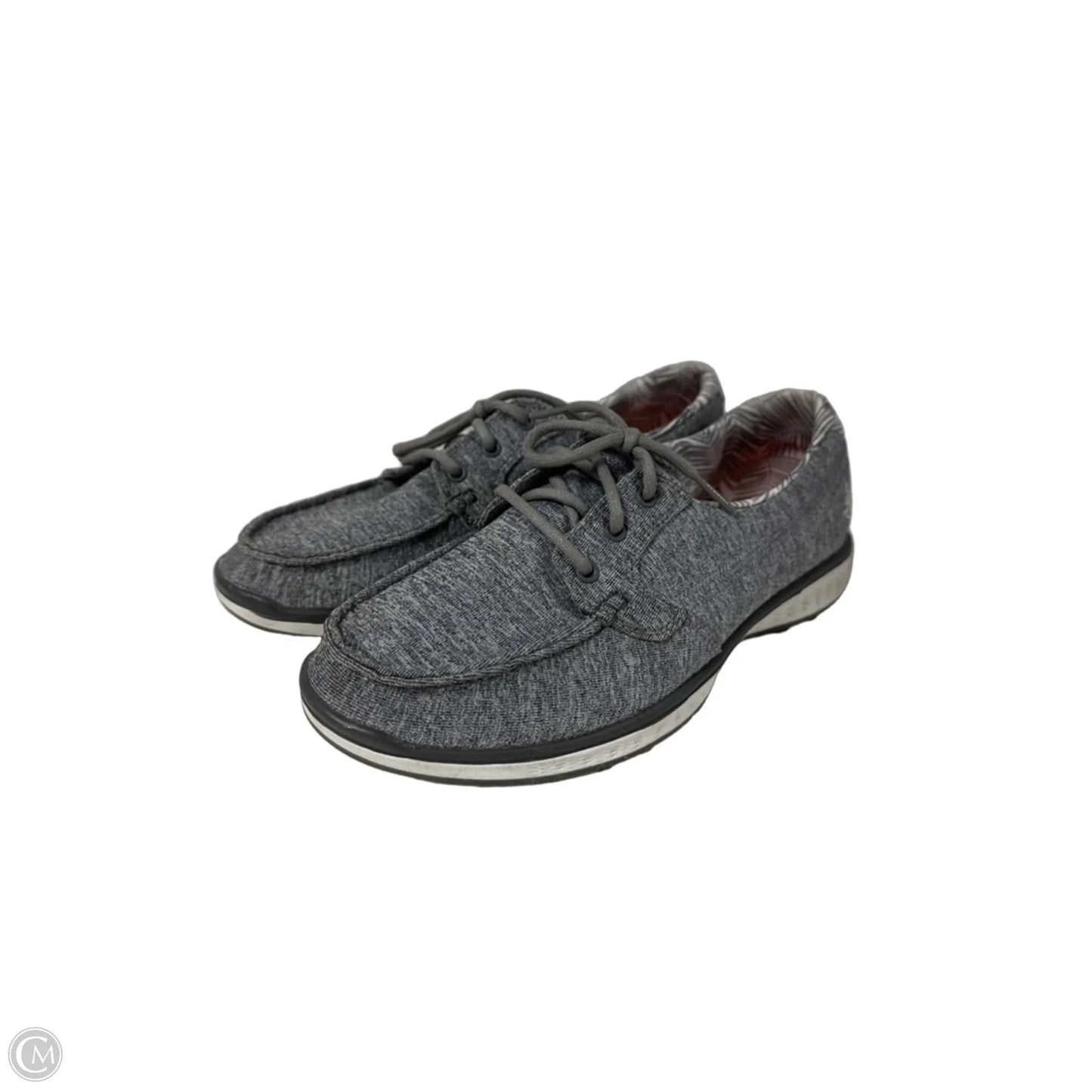 Shoes Athletic By Skechers In Grey, Size: 7