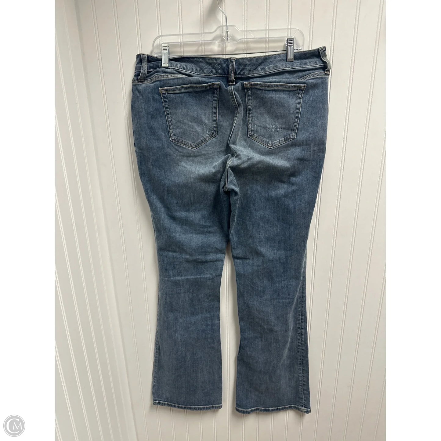 Jeans Boot Cut By Torrid In Blue Denim, Size: 16