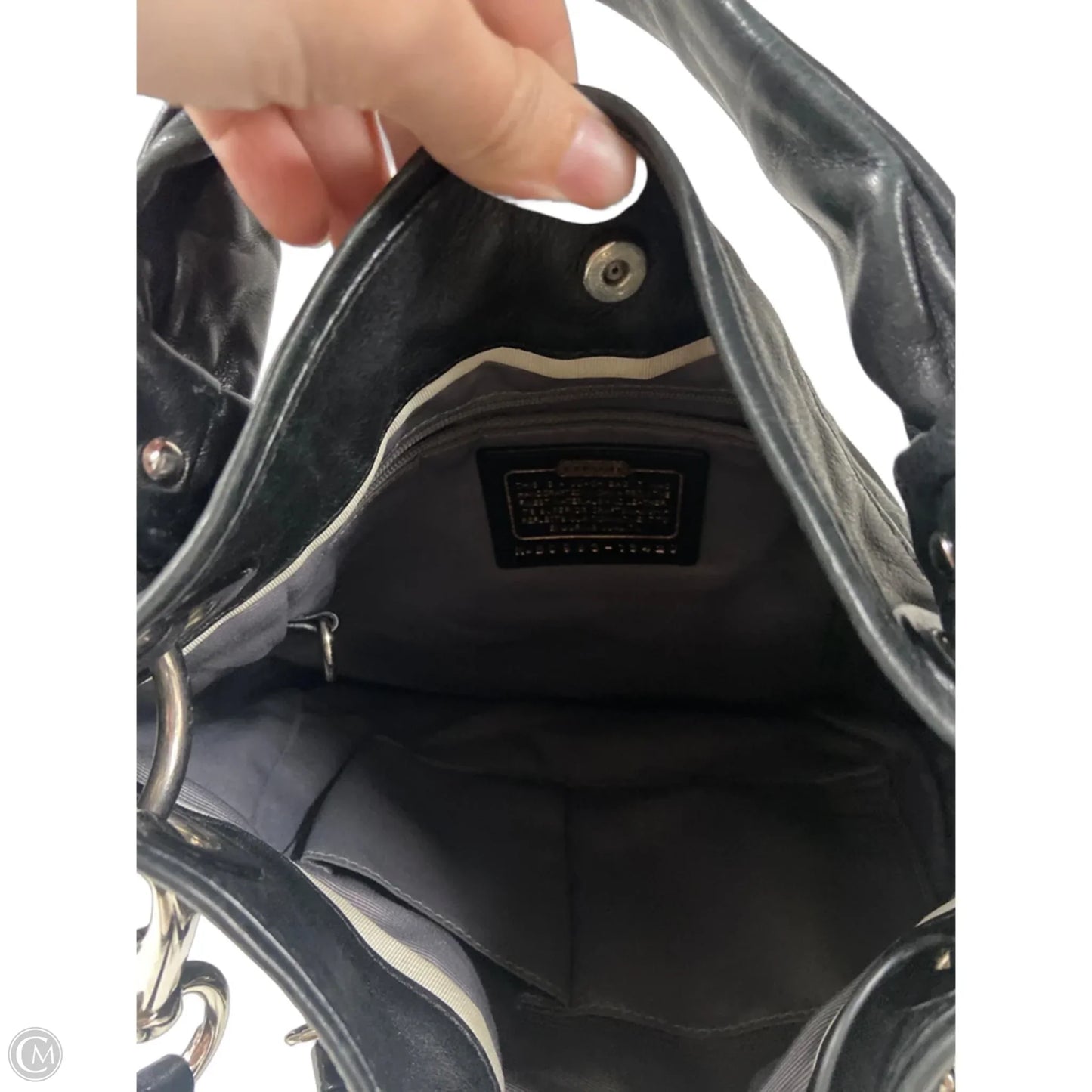Handbag Designer By Coach, Size: Medium