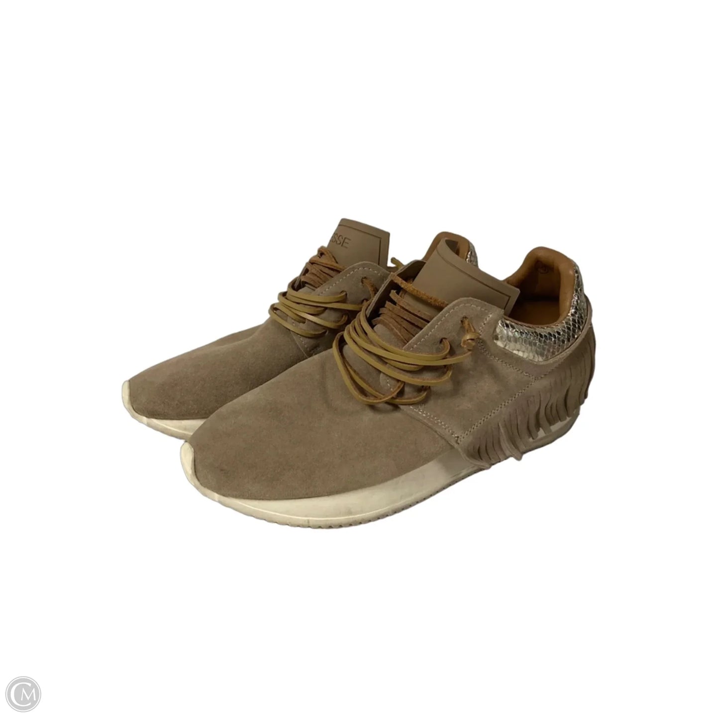 Shoes Flats By Esse In Tan, Size: 9.5
