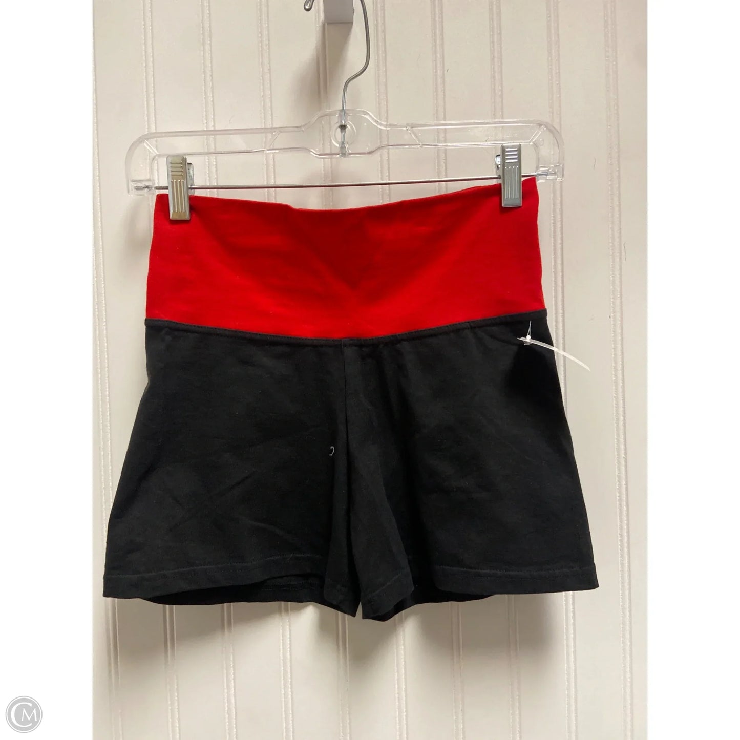 Athletic Shorts By Clothes Mentor In Black & Red, Size: L