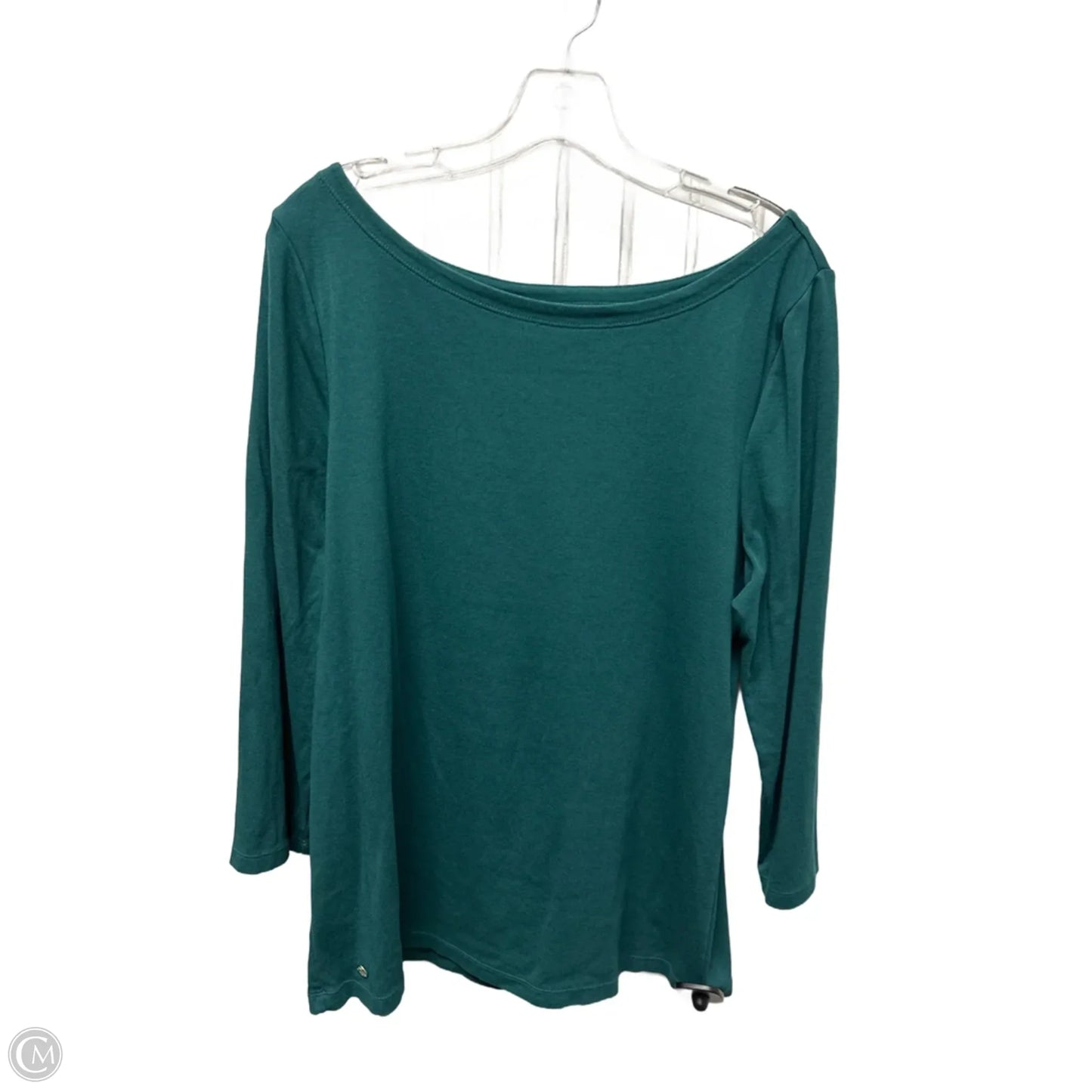 Top Long Sleeve Designer By Lilly Pulitzer In Green, Size: Xxl