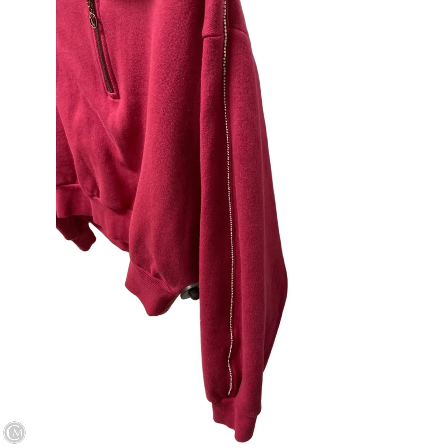 Jacket Other By Victorias Secret In Maroon, Size: M