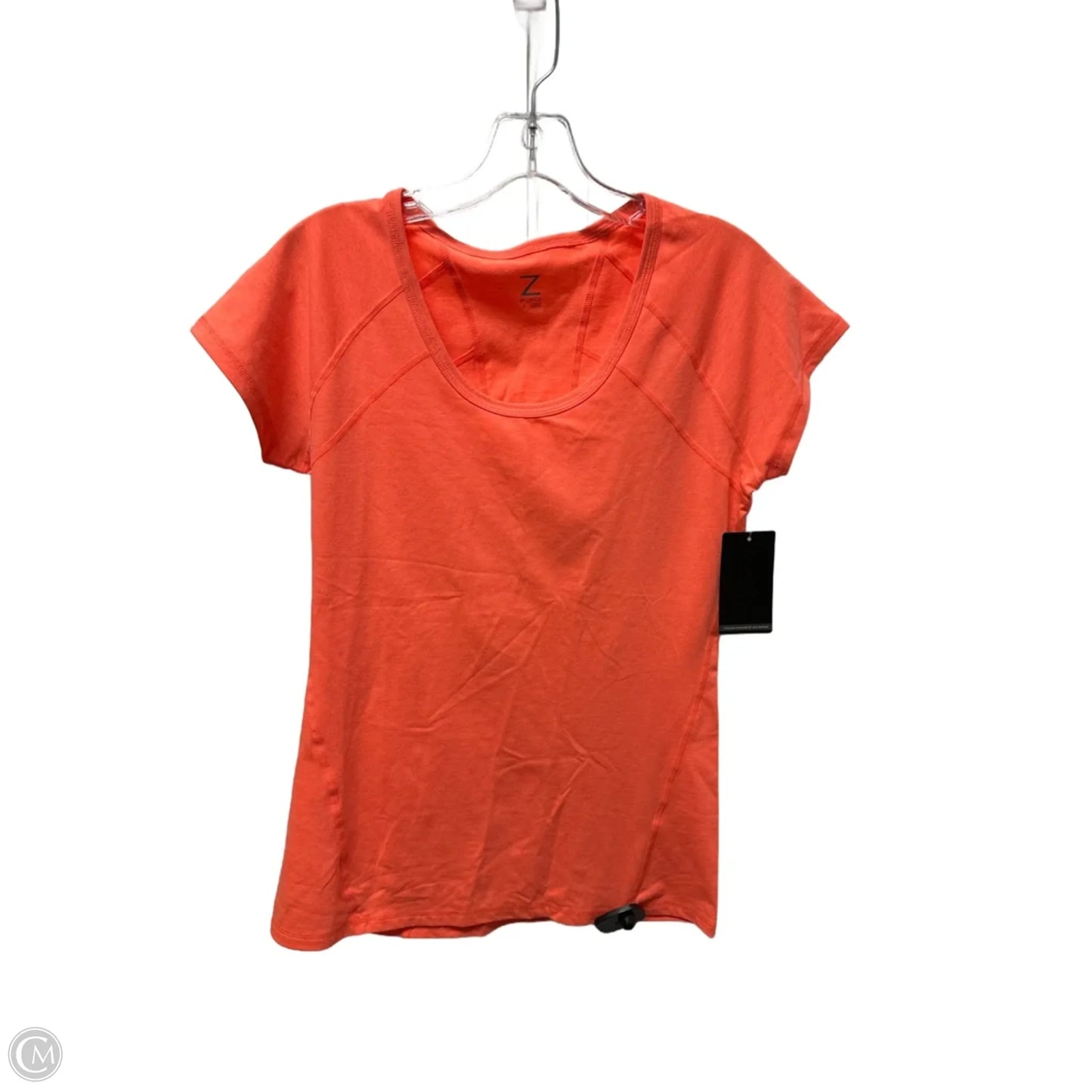 Athletic Top Short Sleeve By Clothes Mentor In Orange, Size: S