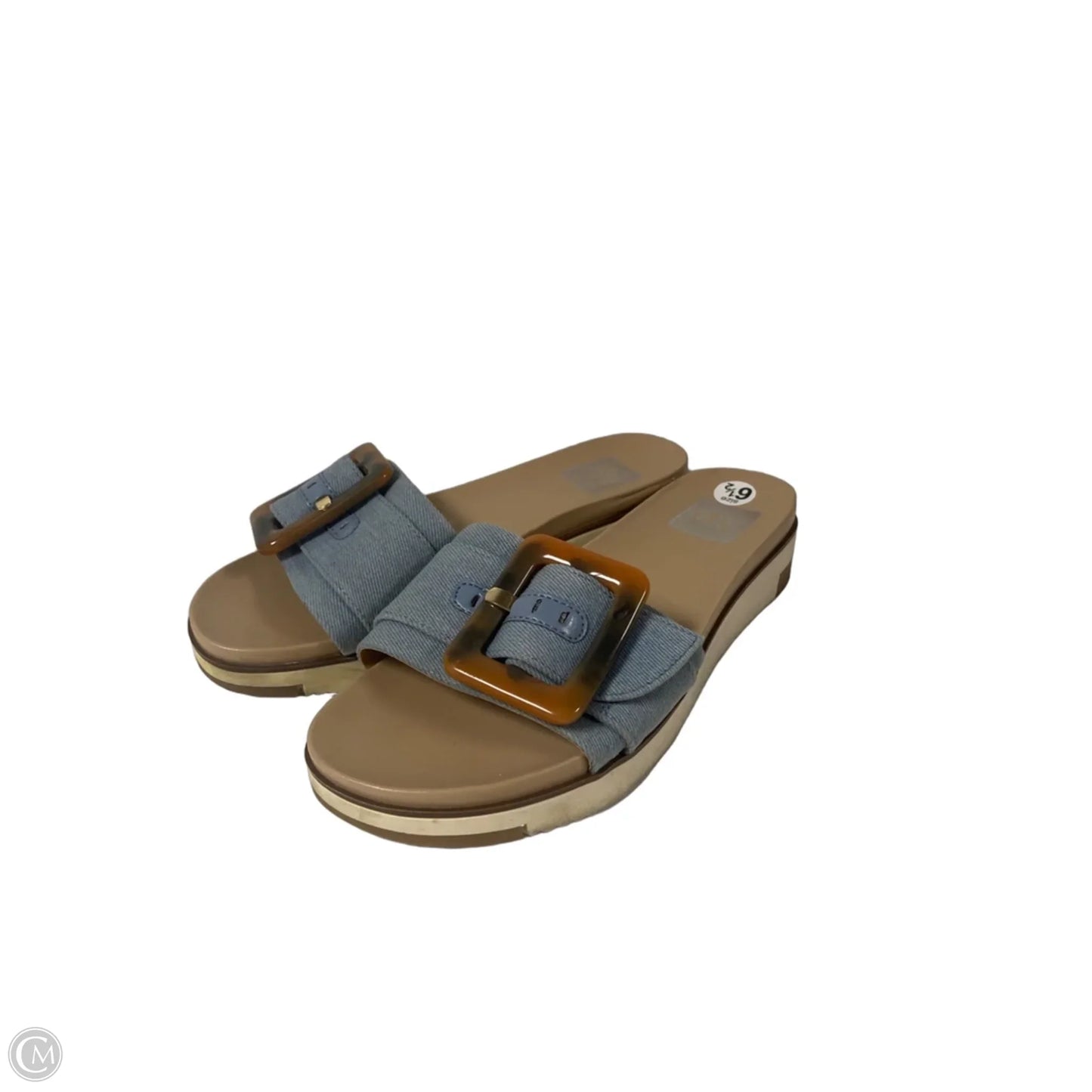 Sandals Heels Platform By Dolce Vita In Blue, Size: 6.5