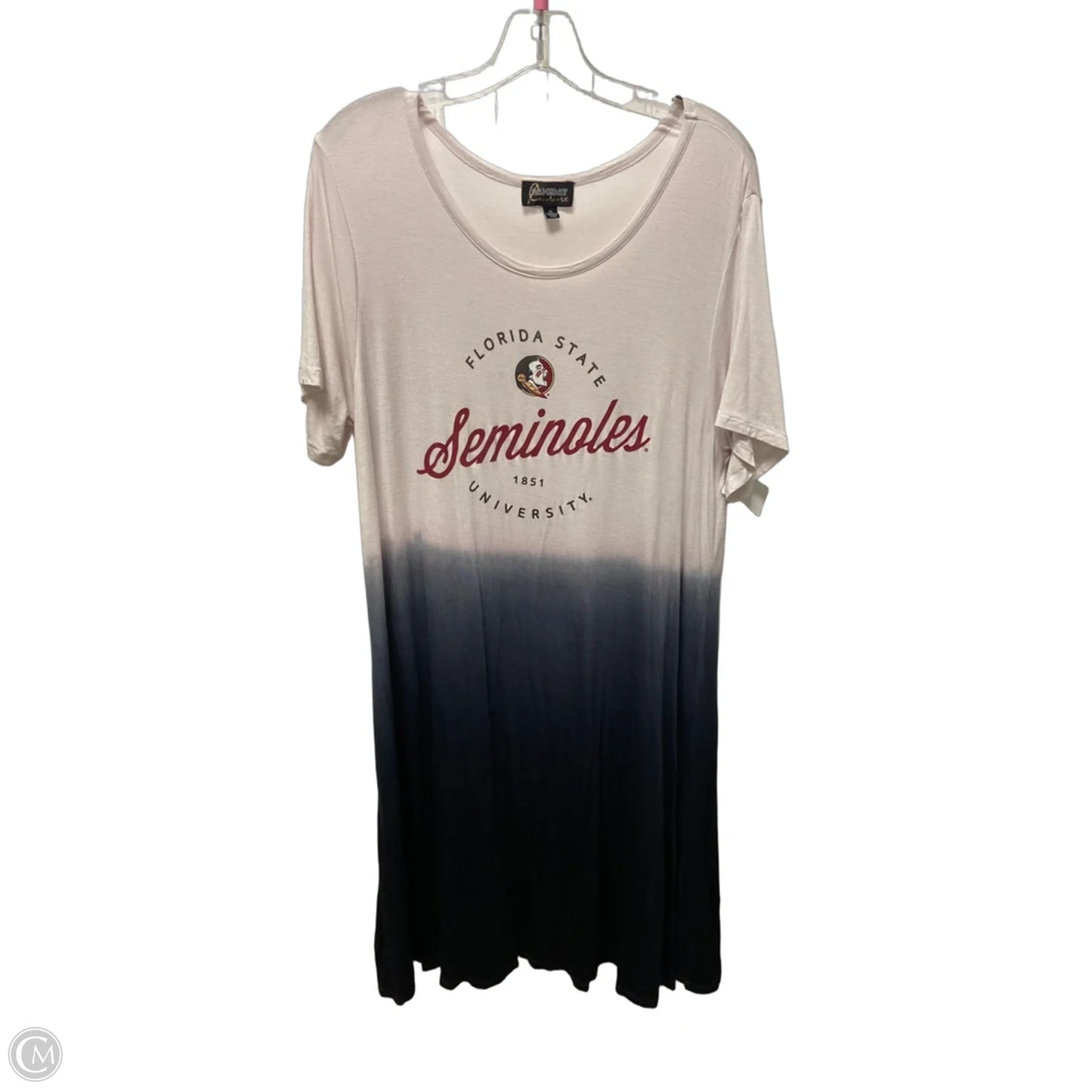 Dress Casual Midi By Clothes Mentor In Ombre Print, Size: Xl