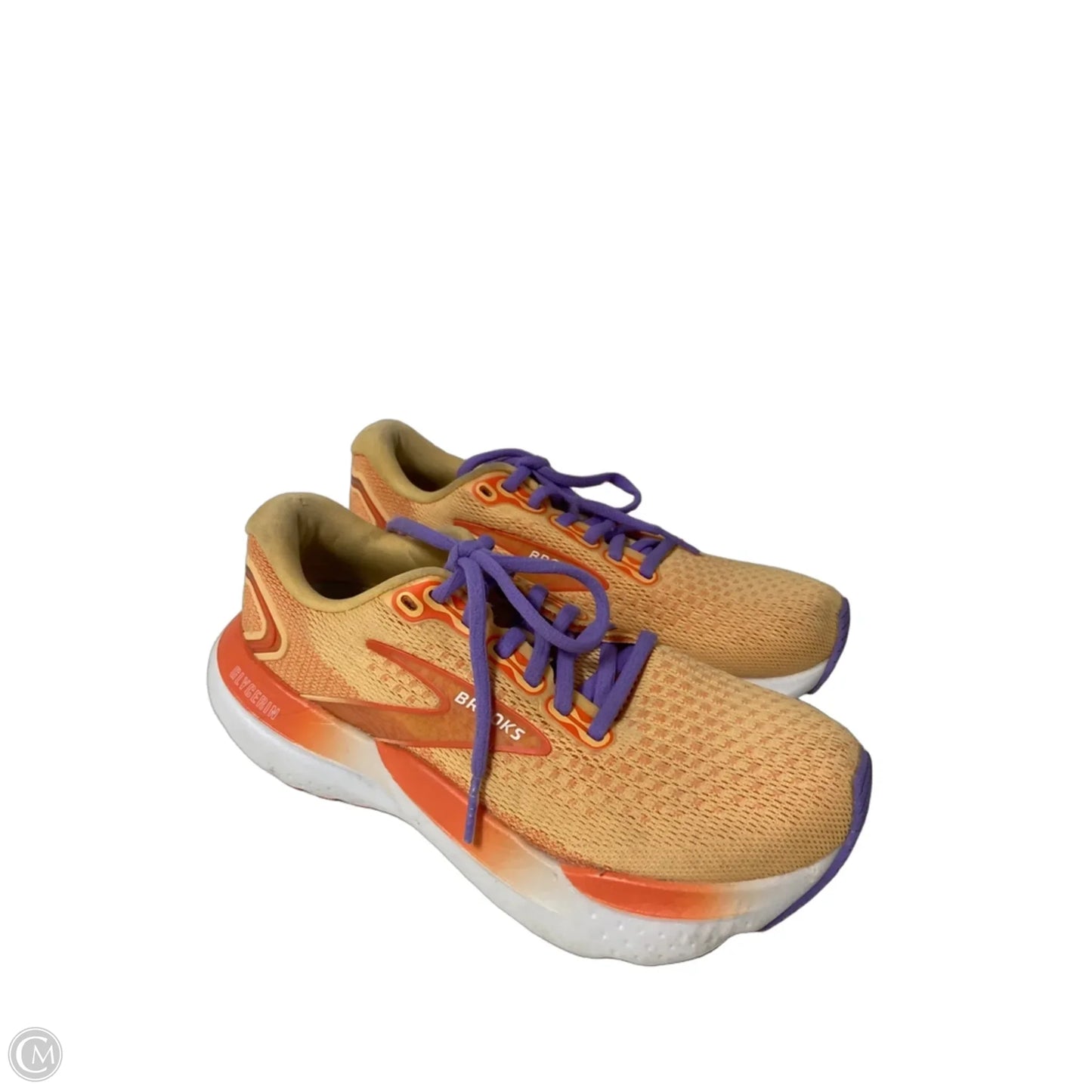 Shoes Athletic By Brooks In Orange, Size: 6