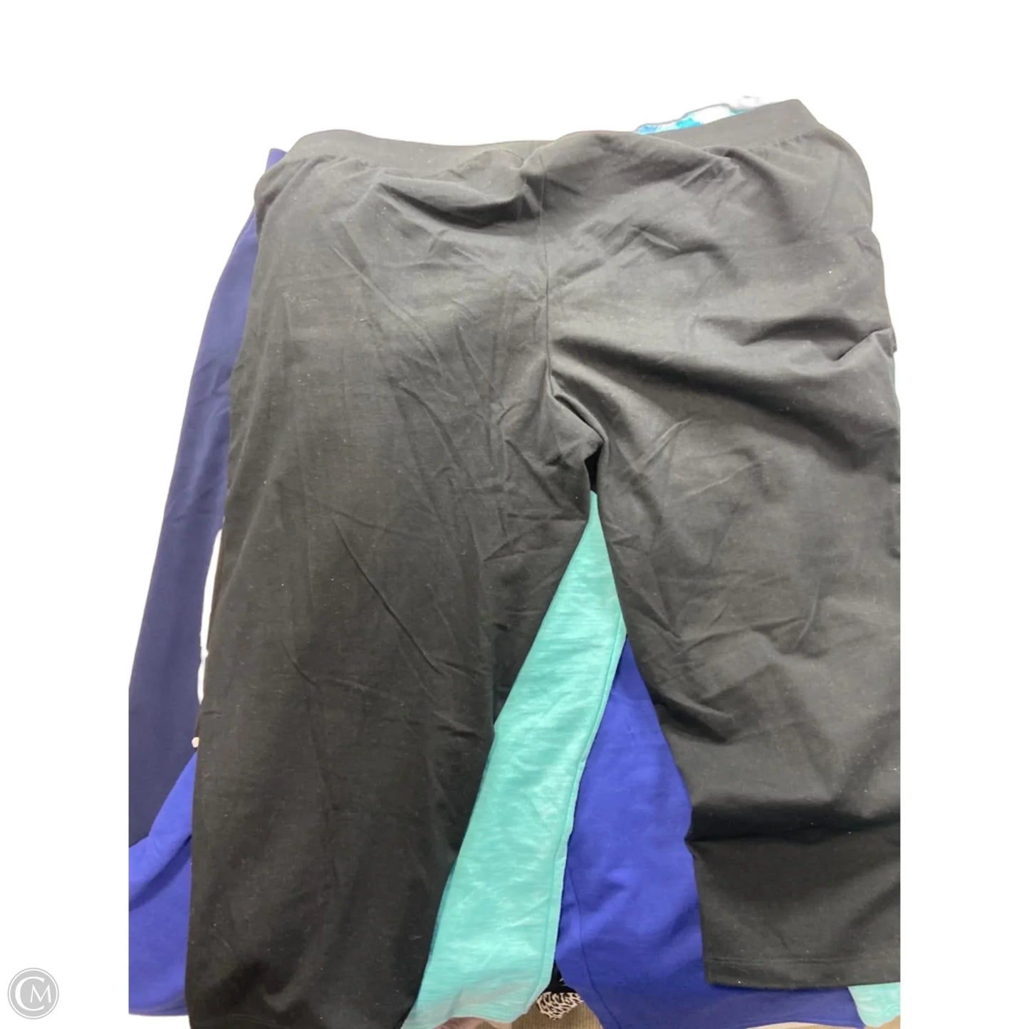 Pants Cropped By D&co. In Black, Size: 20