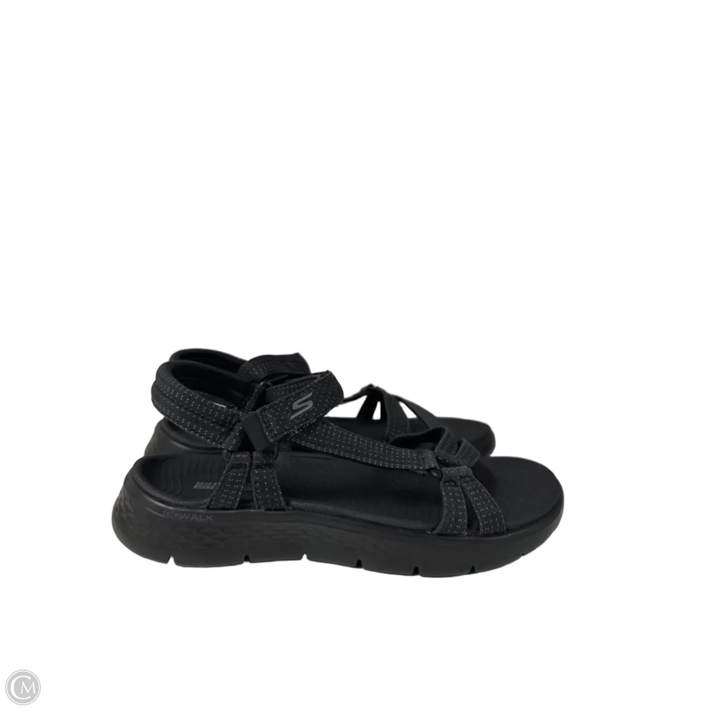 Sandals Flats By Skechers In Black, Size: 6