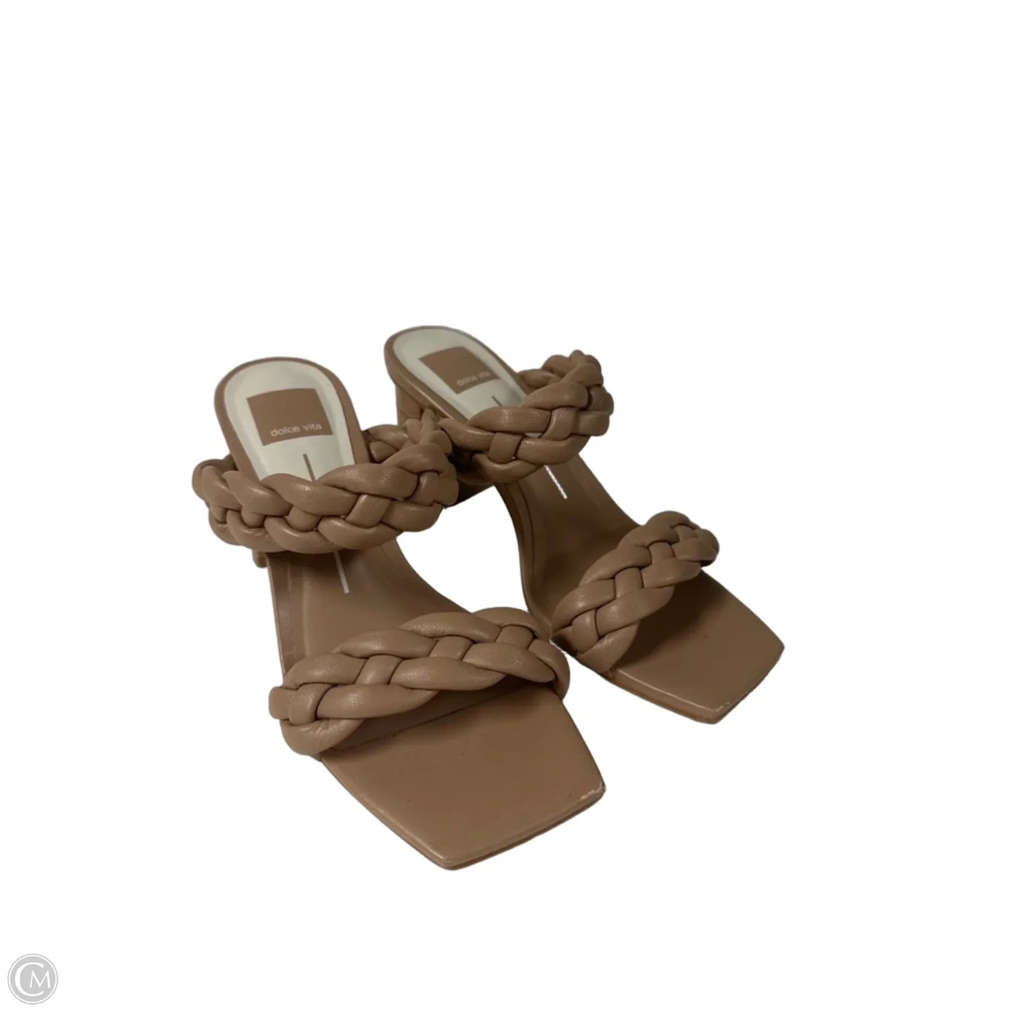 Shoes Heels Block By Dolce Vita In Beige, Size: 6.5