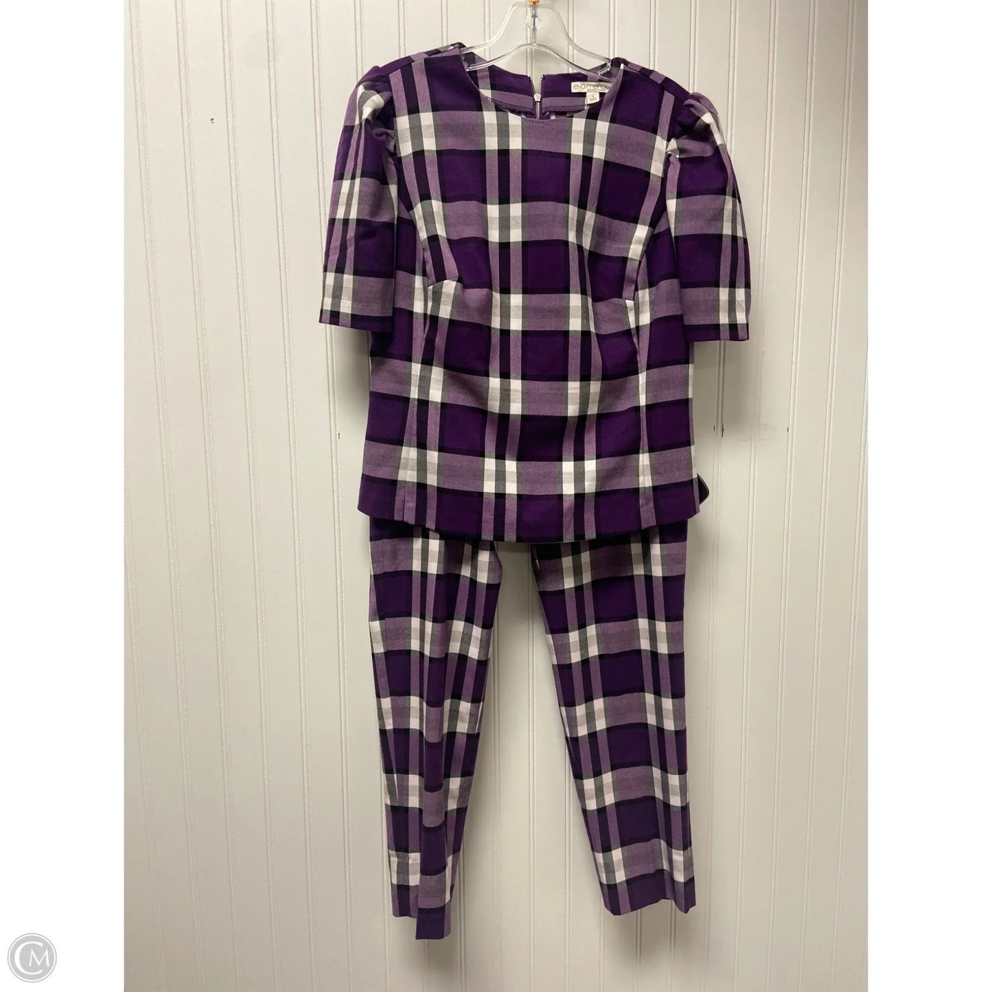 Pants Set 2pc By New York And Co In Purple, Size: S