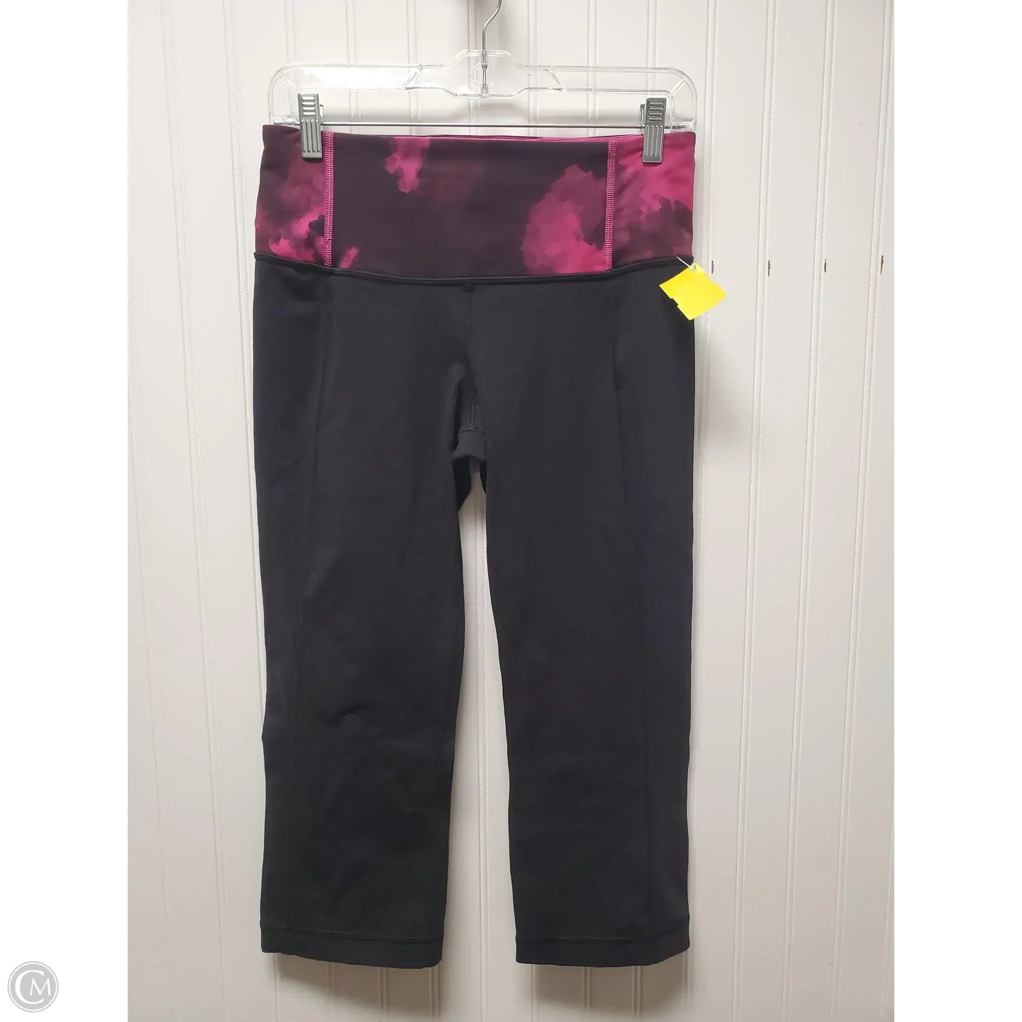 Athletic Capris By Lululemon In Black, Size: 8