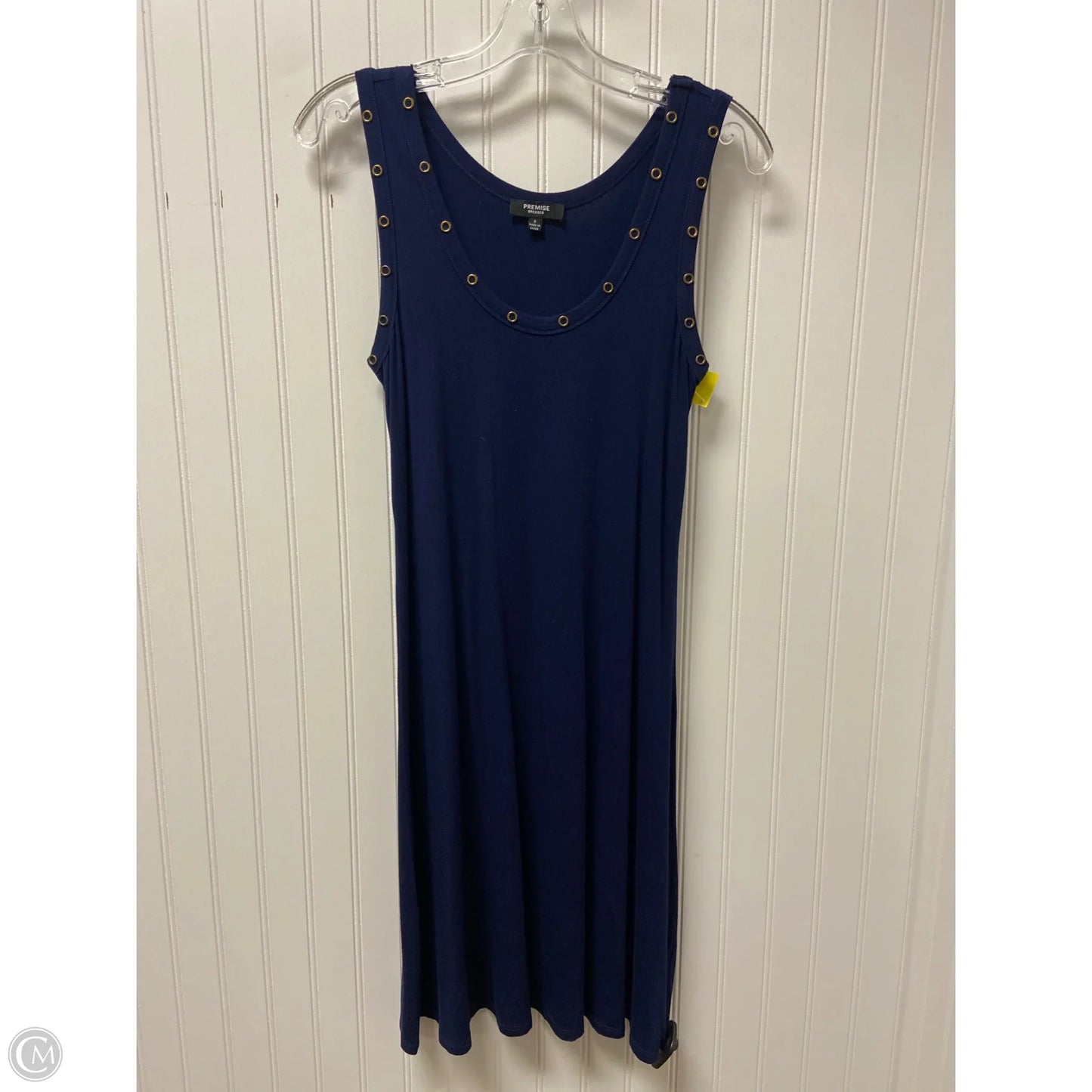 Dress Casual Short By Premise In Navy, Size: S