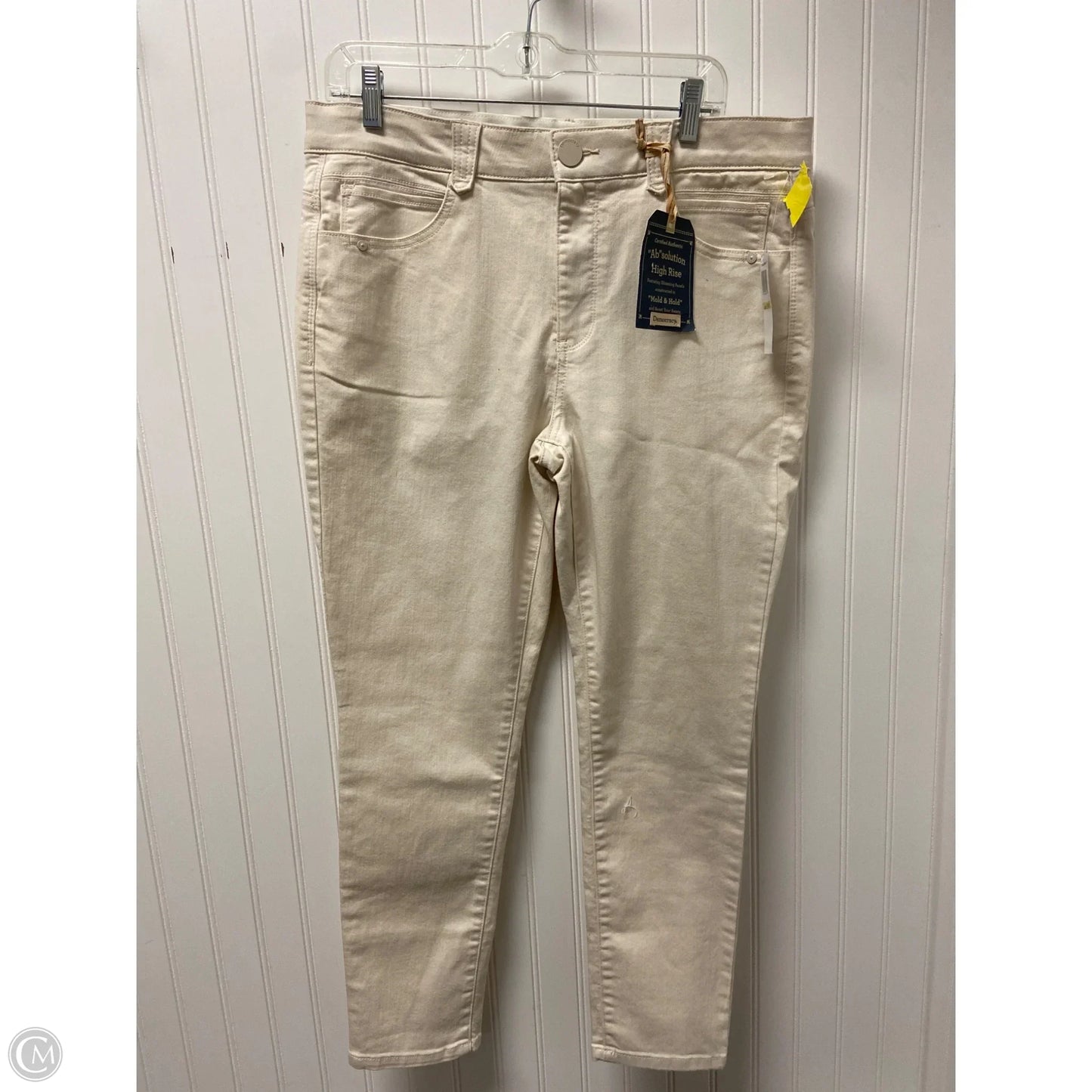 Jeans Skinny By Democracy In Beige, Size: 14p
