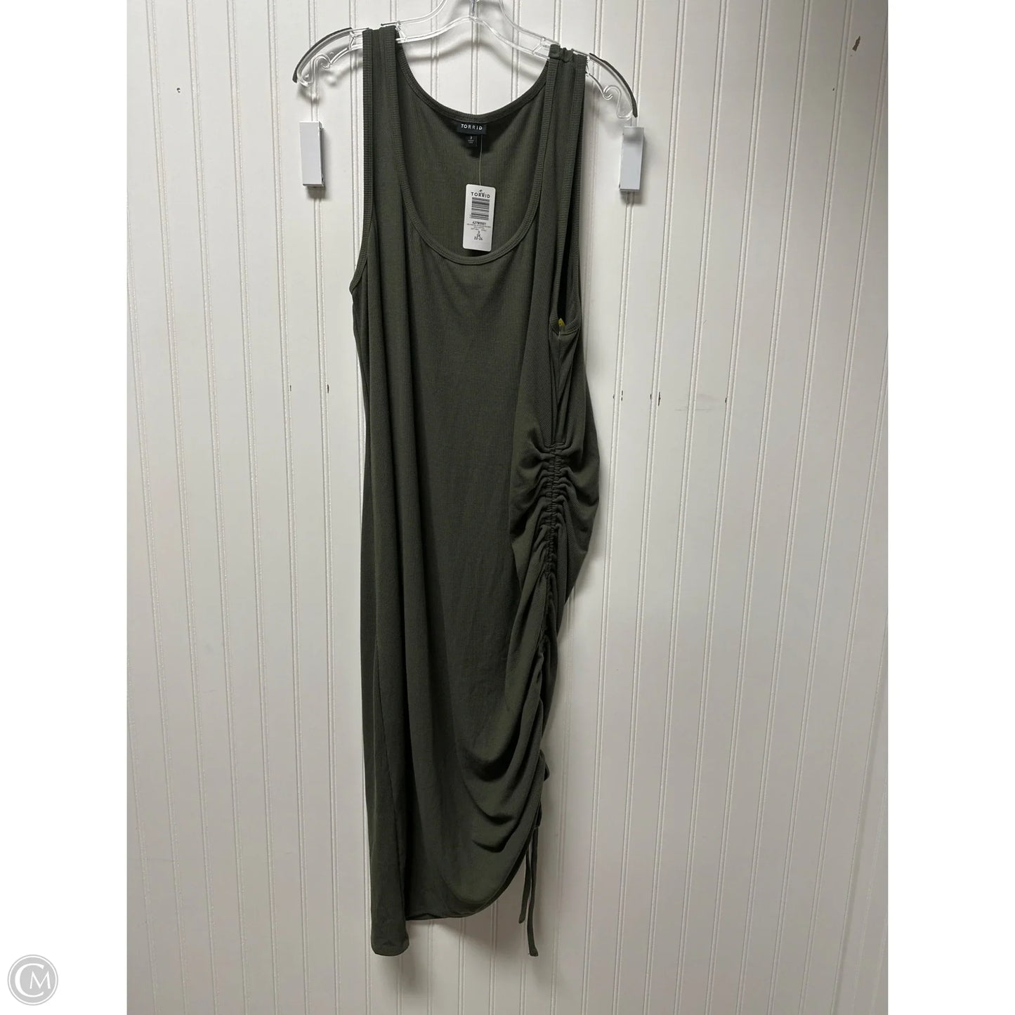 Dress Casual Short By Torrid In Green, Size: 3x