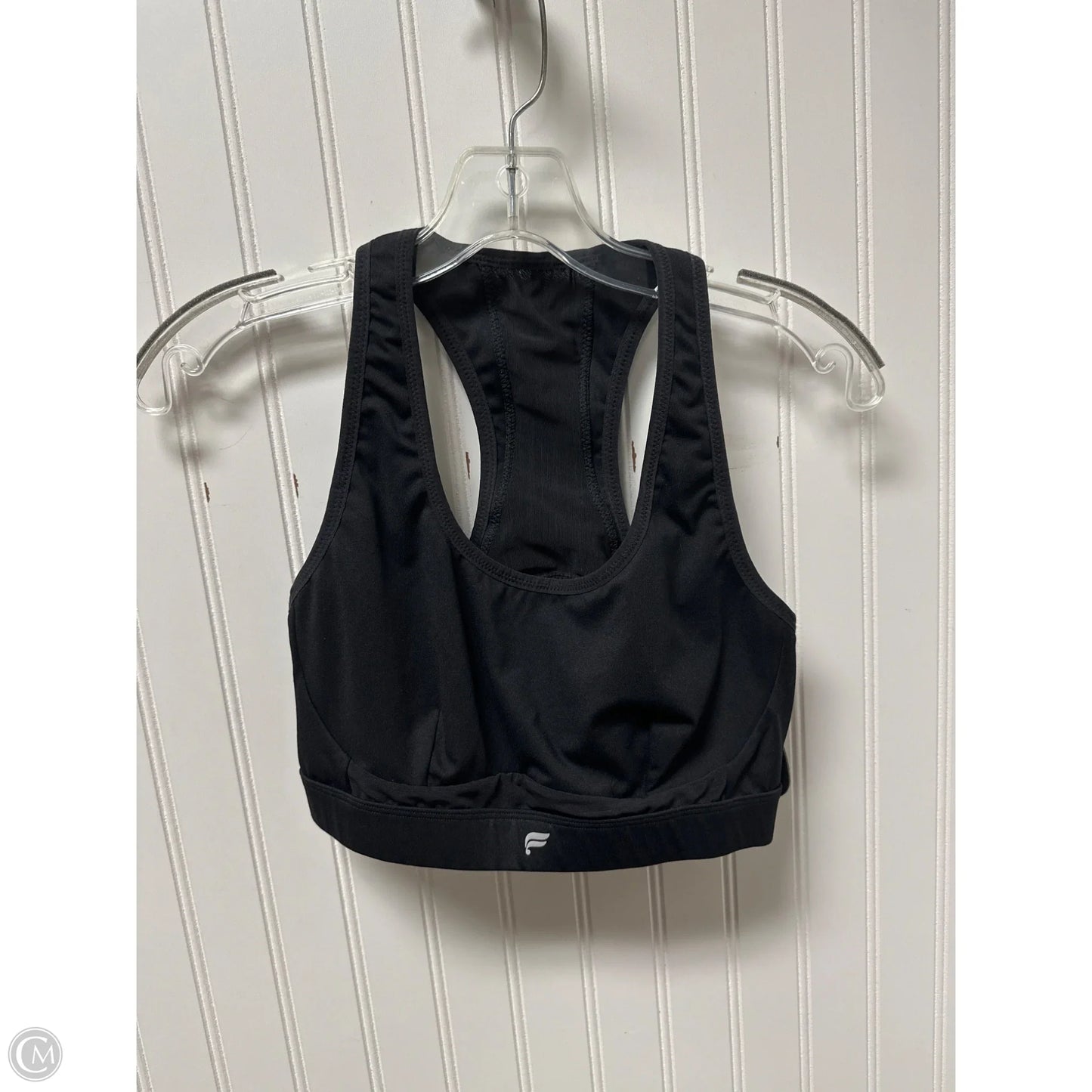 Athletic Bra By Fabletics In Black, Size: S