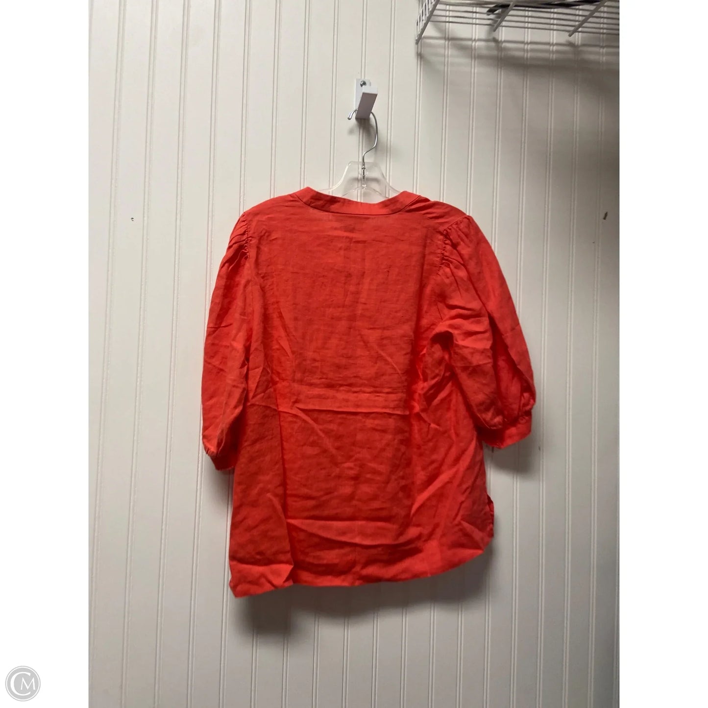 Top Long Sleeve Designer By Lilly Pulitzer In Coral, Size: S