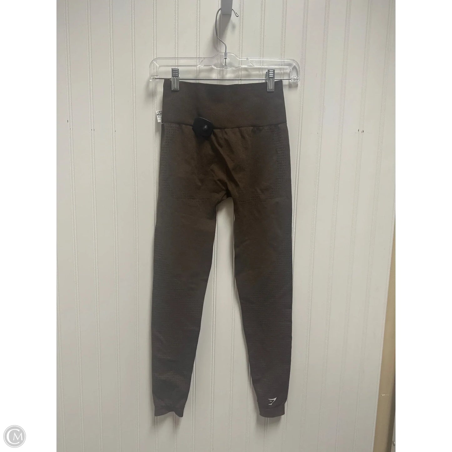Athletic Leggings By Gym Shark In Brown, Size: Xs
