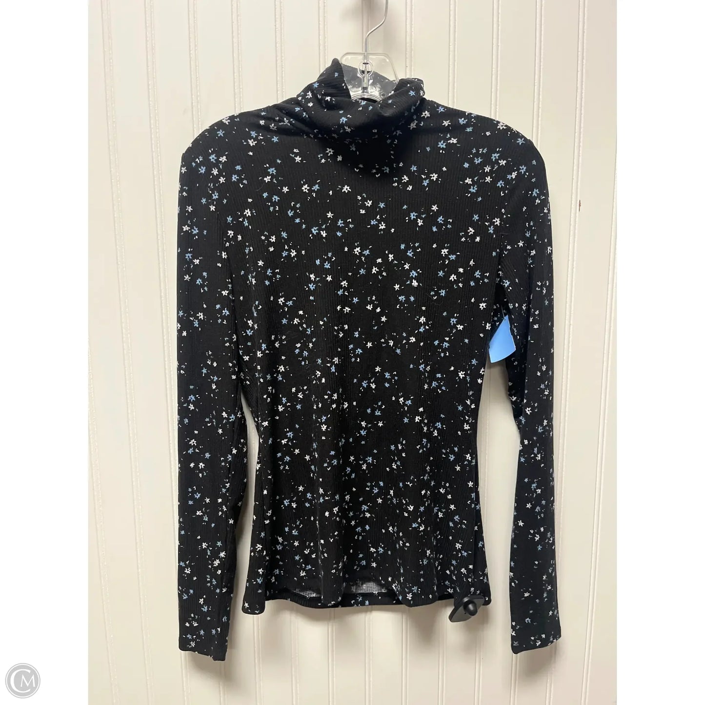 Top Long Sleeve Basic By Inc In Black, Size: S