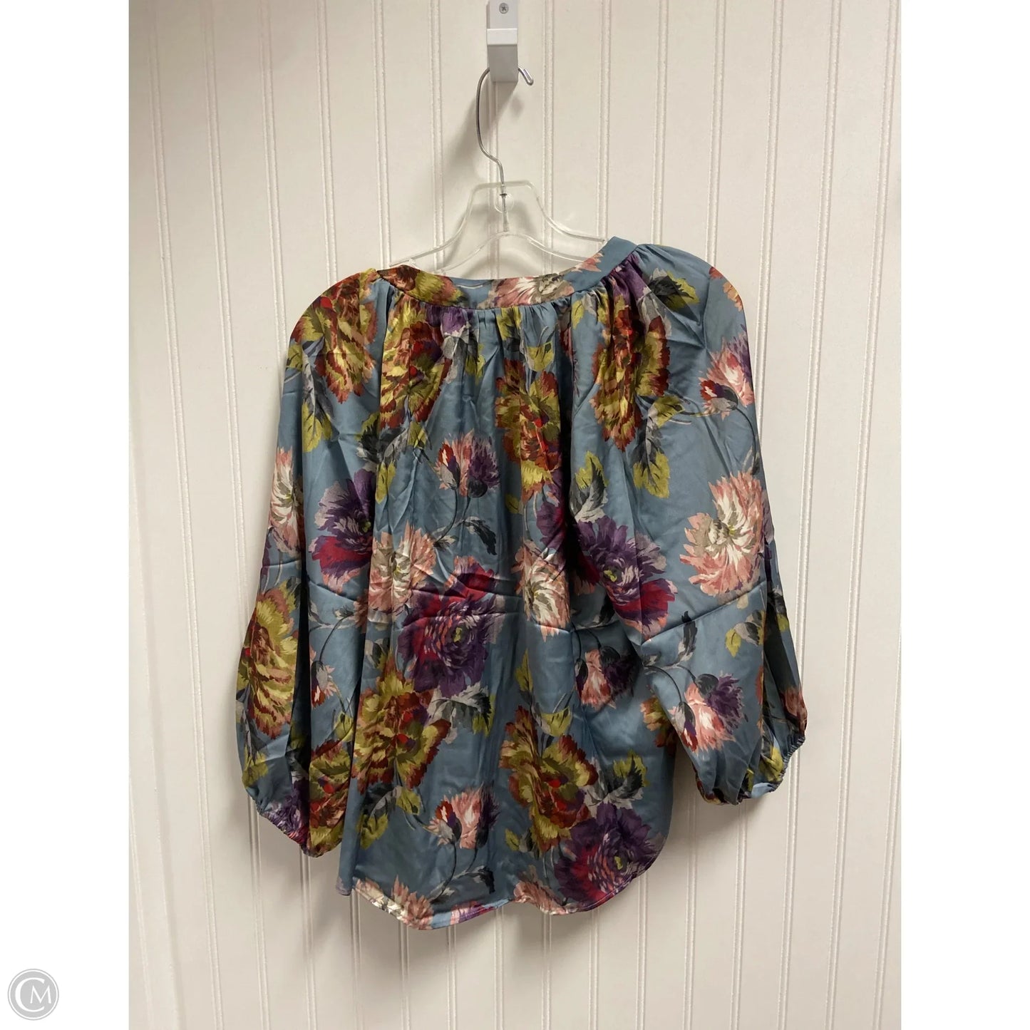 Top Long Sleeve By Elie Tahari In Floral Print, Size: Sp