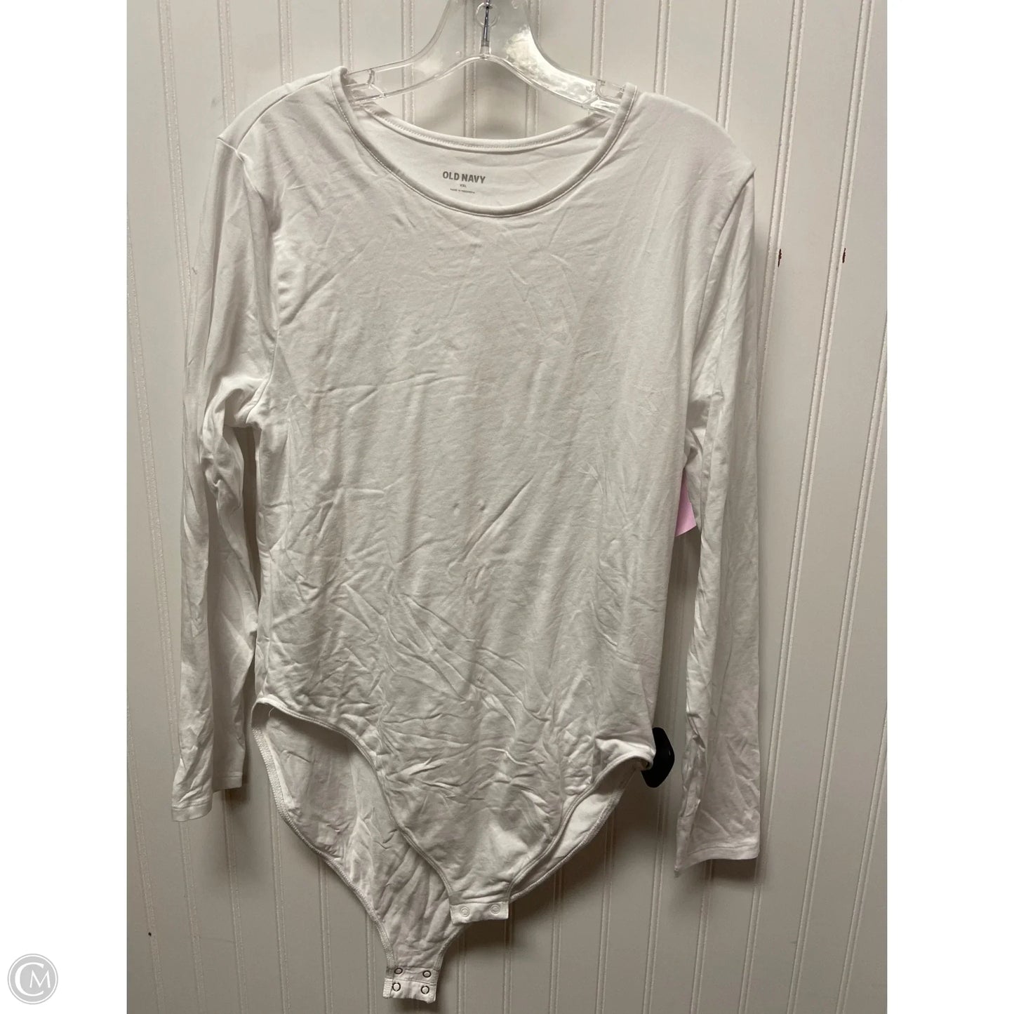 Bodysuit By Old Navy In White, Size: 1x